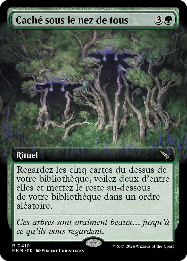 Caché sous le nez de tous — Murders at Karlov Manor — Magic: The Gathering
