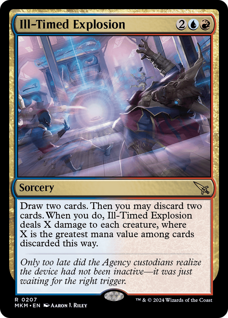 Ill-Timed Explosion — Murders at Karlov Manor — Magic: The Gathering