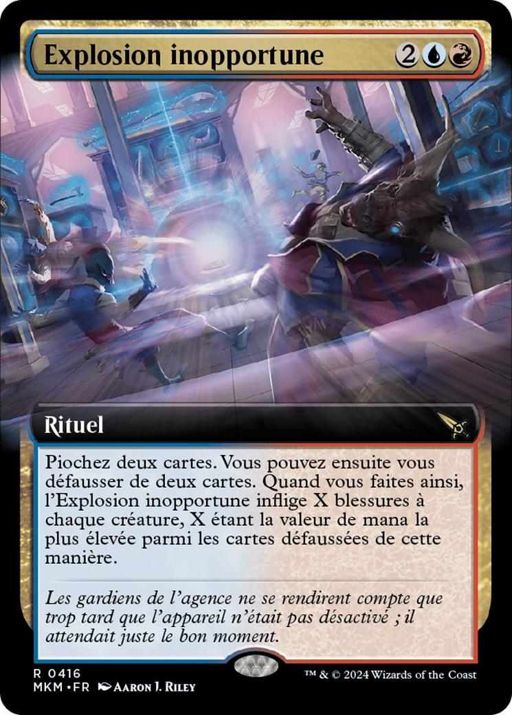 Explosion inopportune — Murders at Karlov Manor — Magic: The Gathering