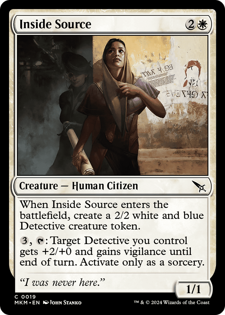 Inside Source — Murders at Karlov Manor — Magic: The Gathering