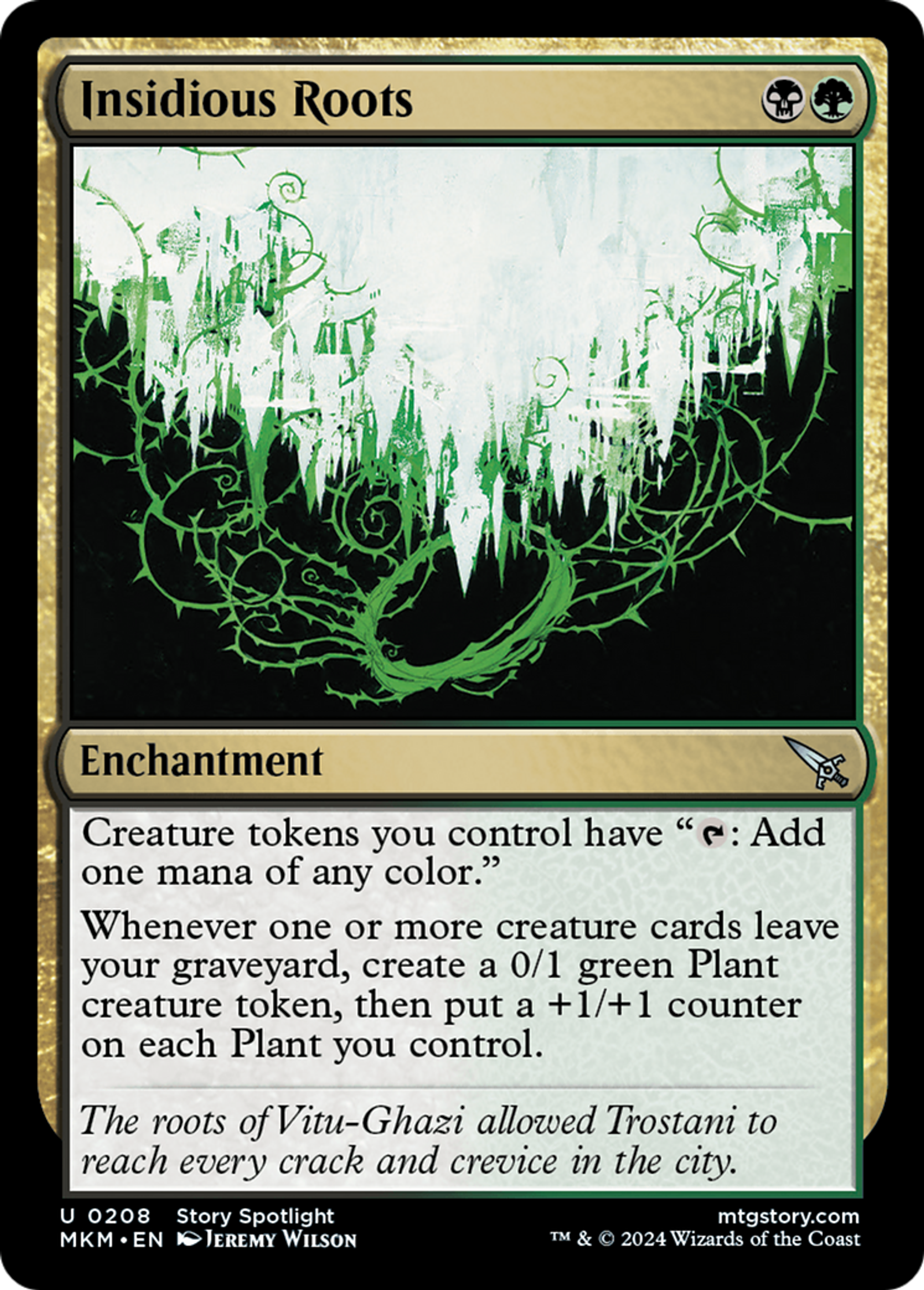 Racines insidieuses — Murders at Karlov Manor — Magic: The Gathering