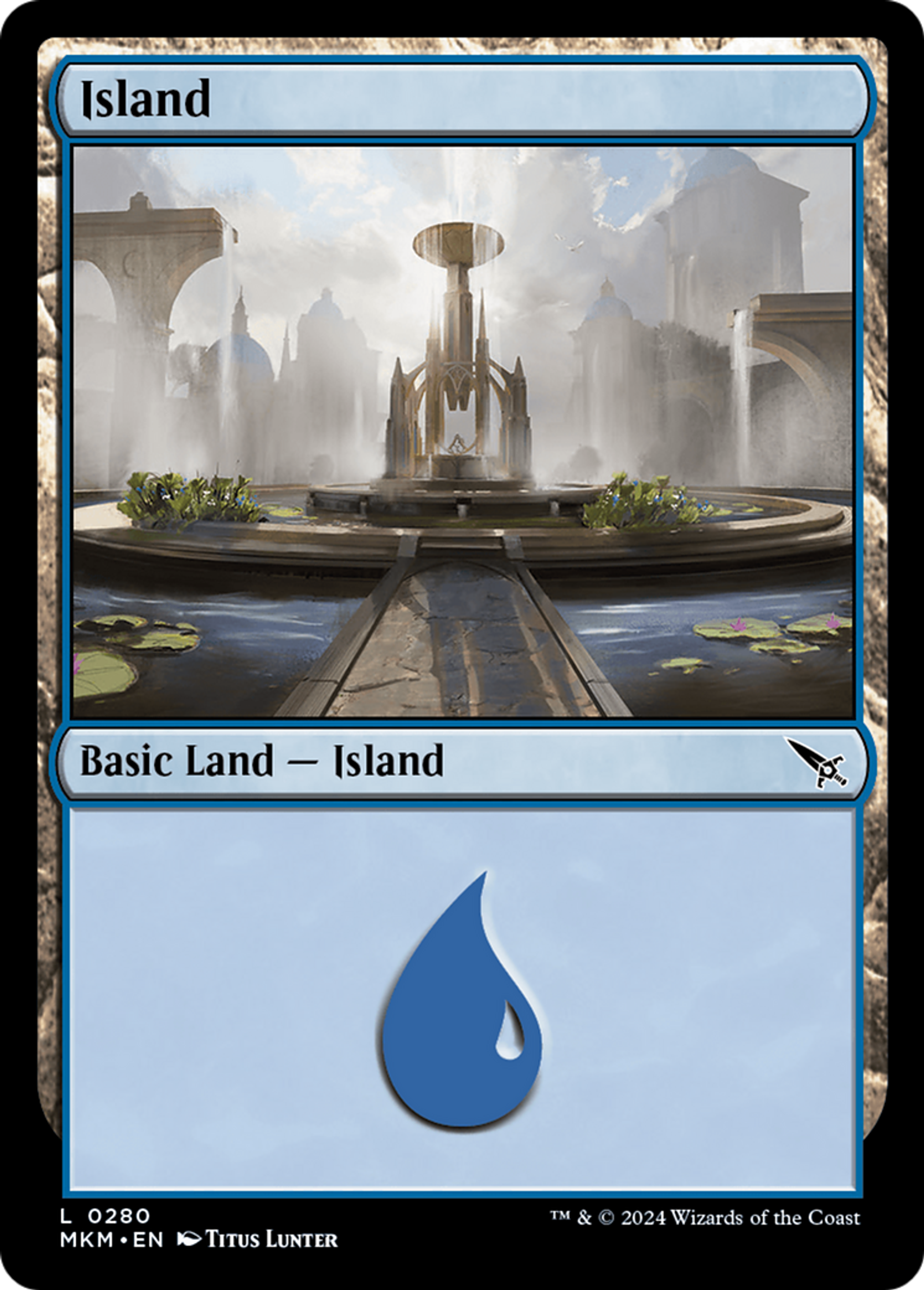 Island — Murders at Karlov Manor — Magic: The Gathering