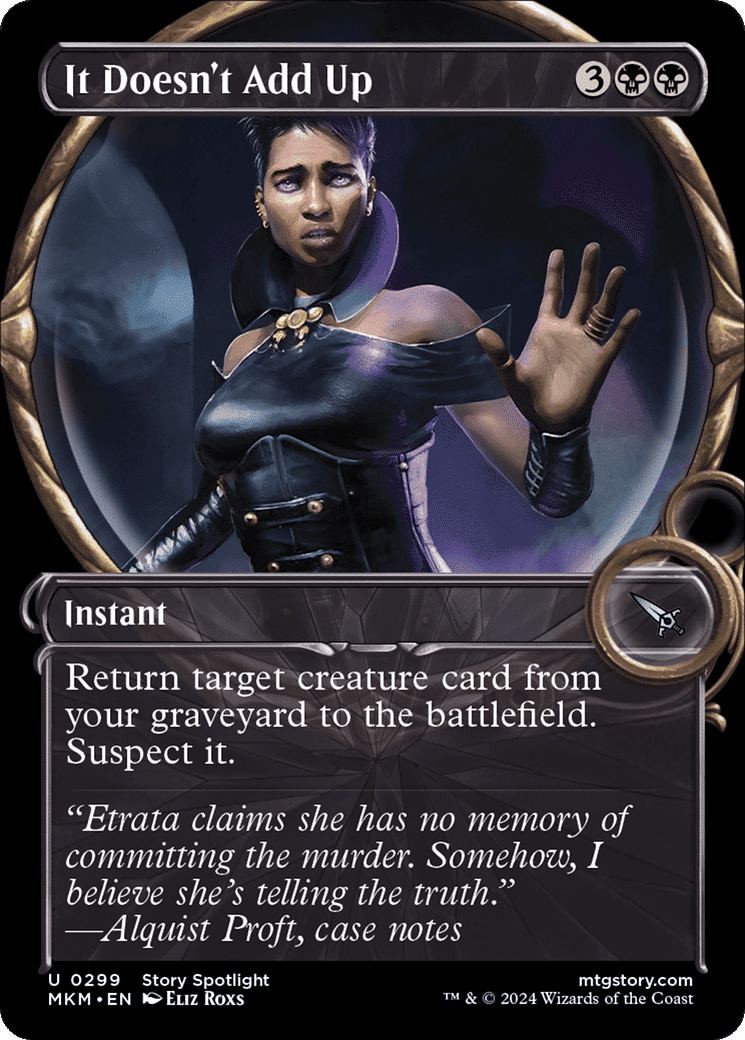 It Doesn't Add Up — Murders at Karlov Manor — Magic: The Gathering