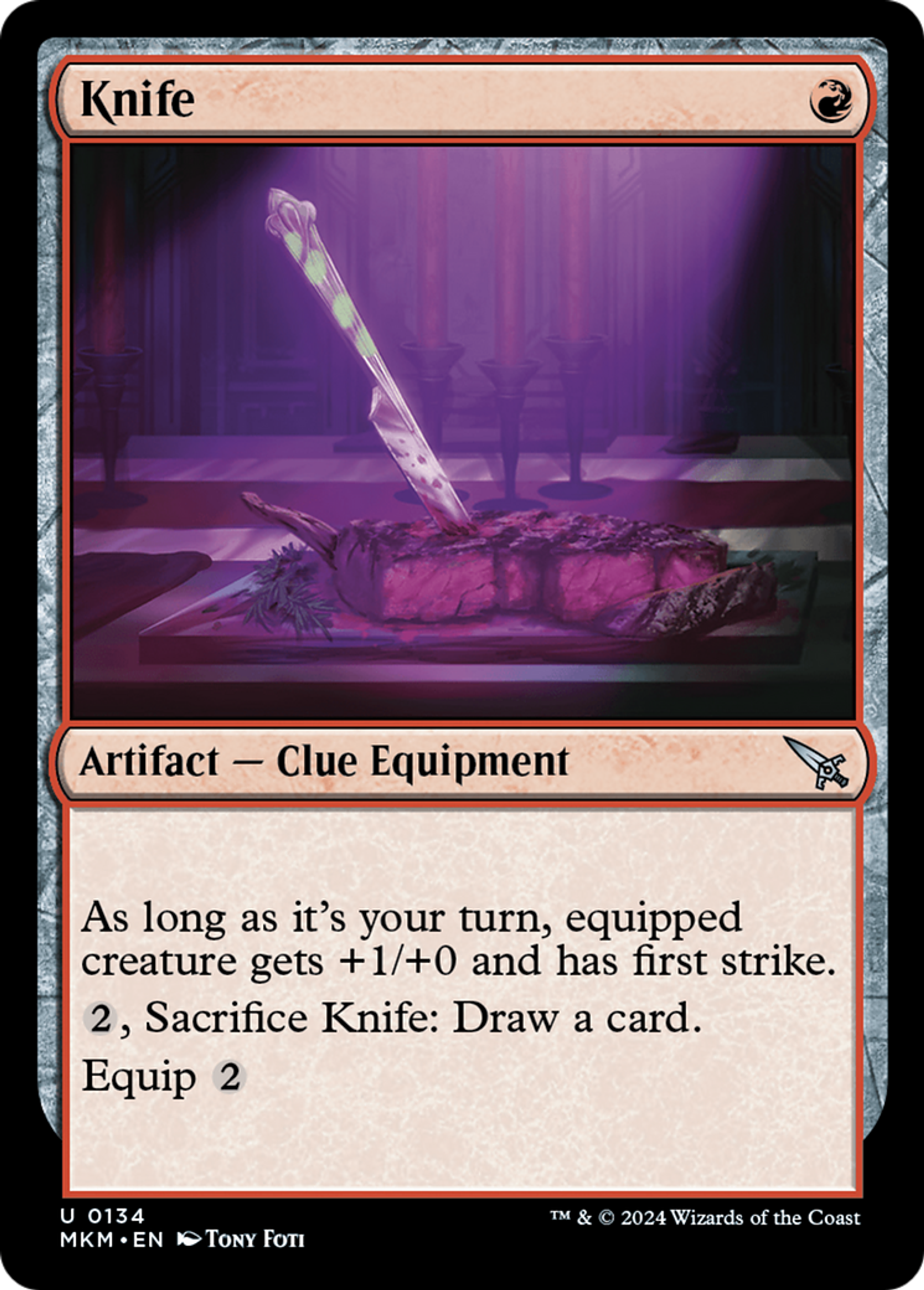 Knife — Murders at Karlov Manor — Magic: The Gathering