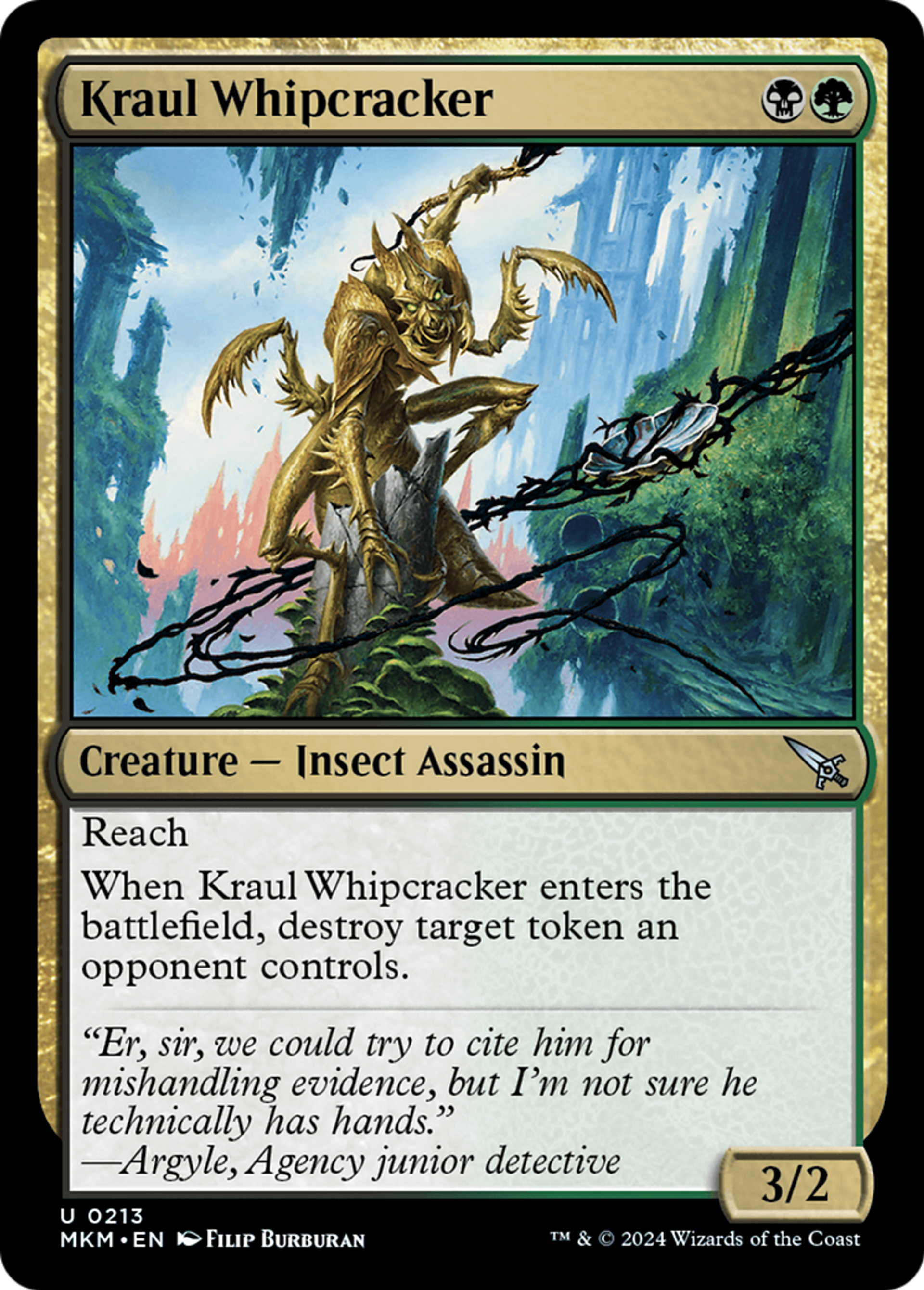 Kraul Whipcracker — Murders at Karlov Manor — Magic: The Gathering