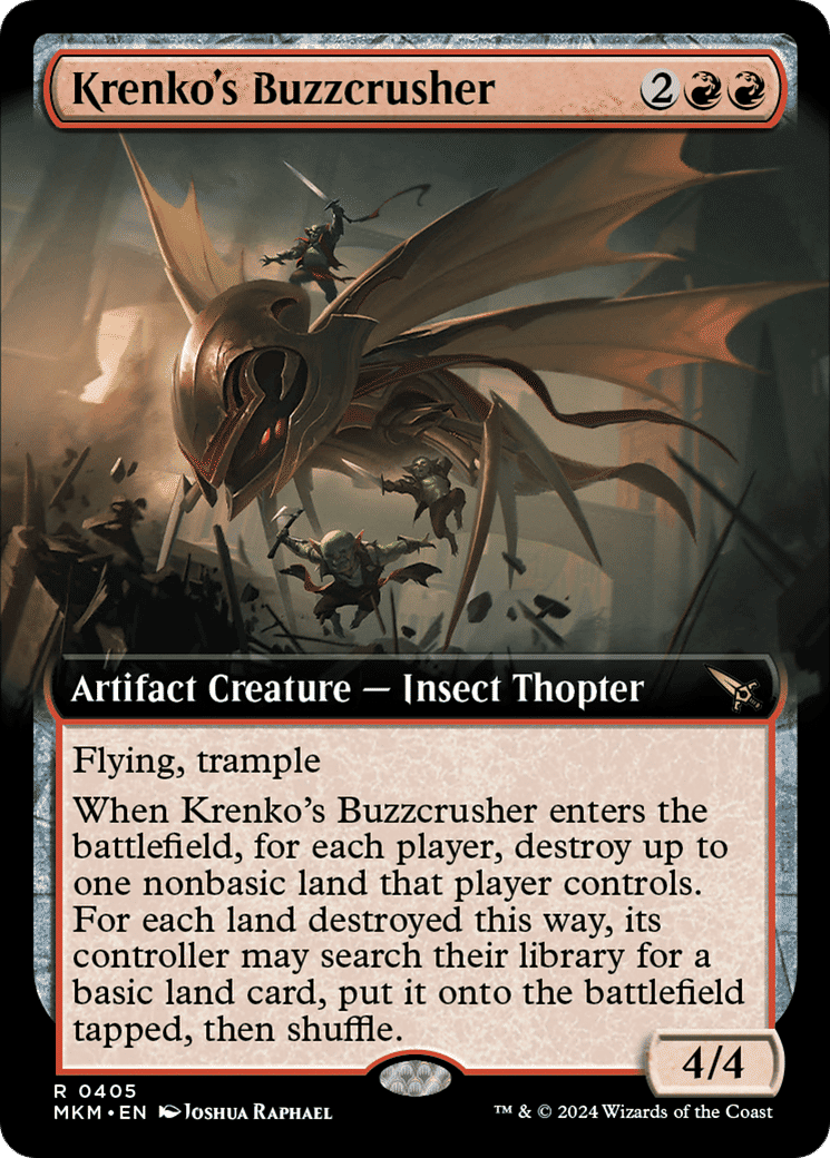 Krenko's Buzzcrusher — Murders at Karlov Manor — Magic: The Gathering