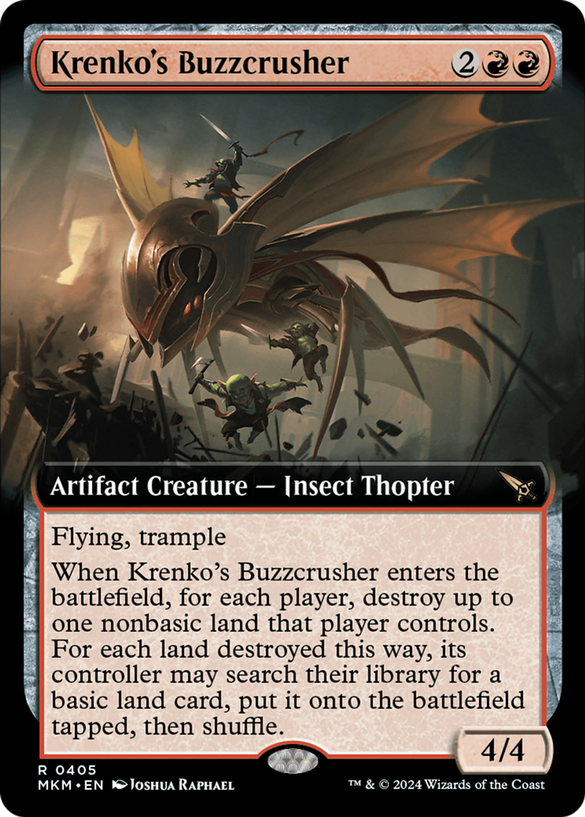 Krenko's Buzzcrusher — Murders at Karlov Manor — Magic: The Gathering