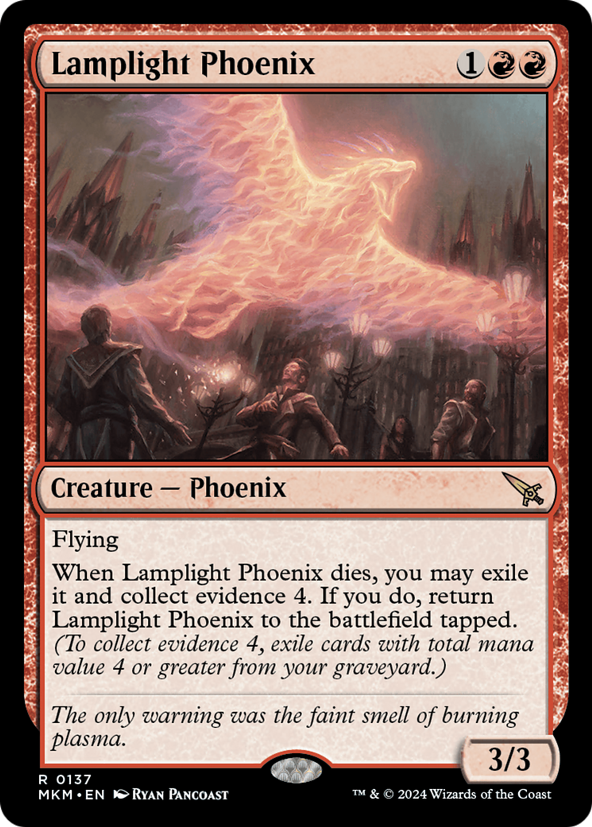 Lamplight Phoenix — Murders at Karlov Manor — Magic: The Gathering