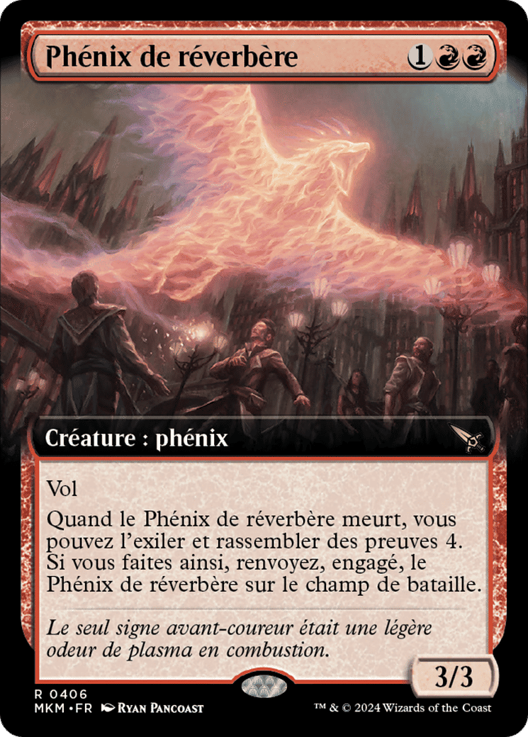 Phénix de réverbère — Murders at Karlov Manor — Magic: The Gathering