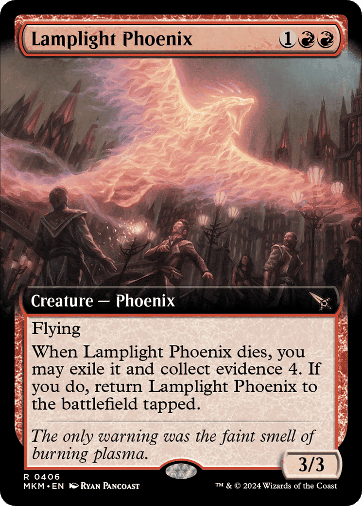 Lamplight Phoenix — Murders at Karlov Manor — Magic: The Gathering