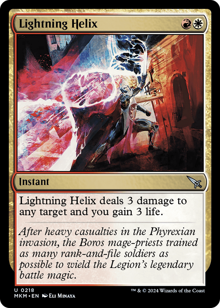 Lightning Helix — Murders at Karlov Manor — Magic: The Gathering