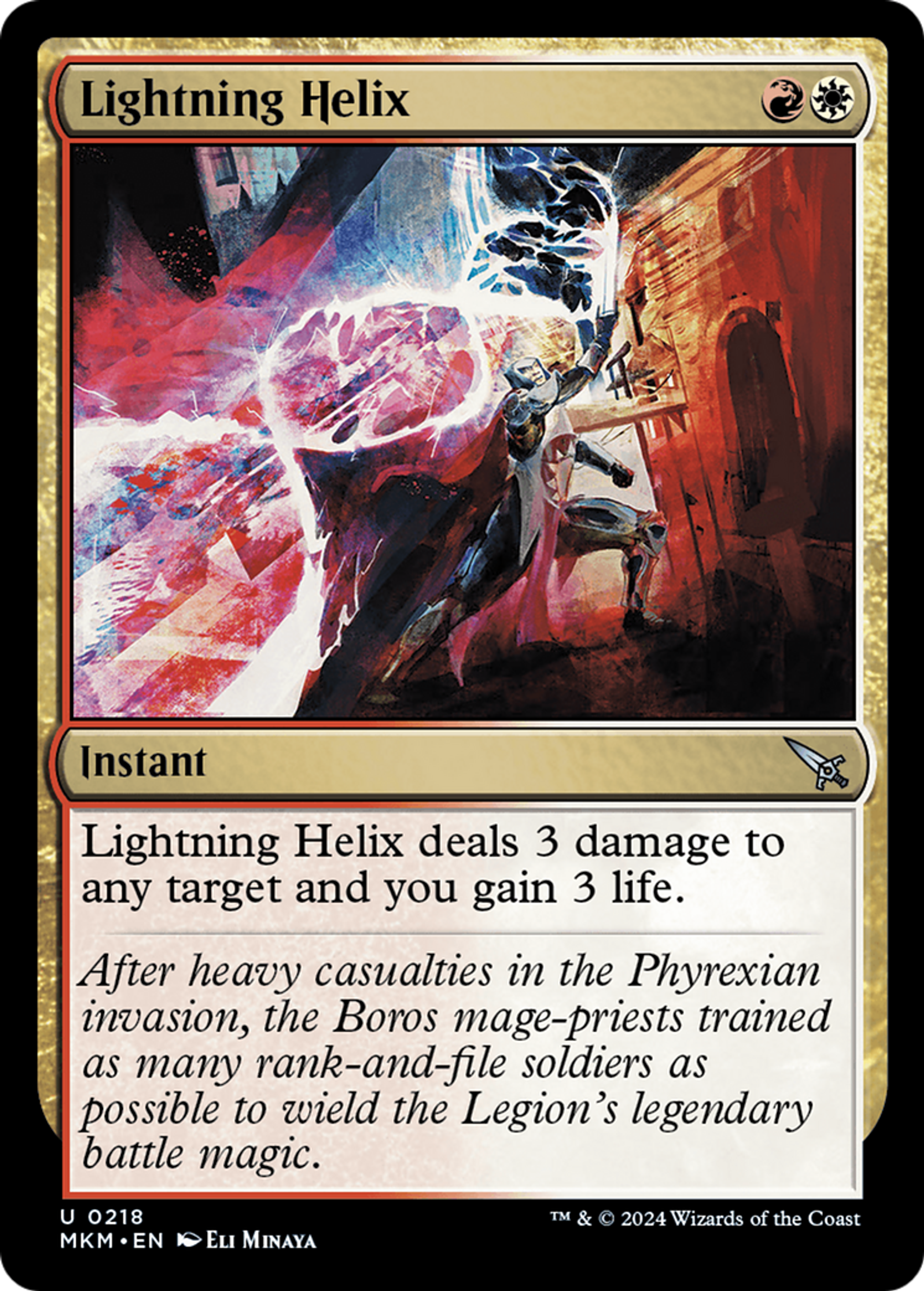 Hélice d'éclairs — Murders at Karlov Manor — Magic: The Gathering