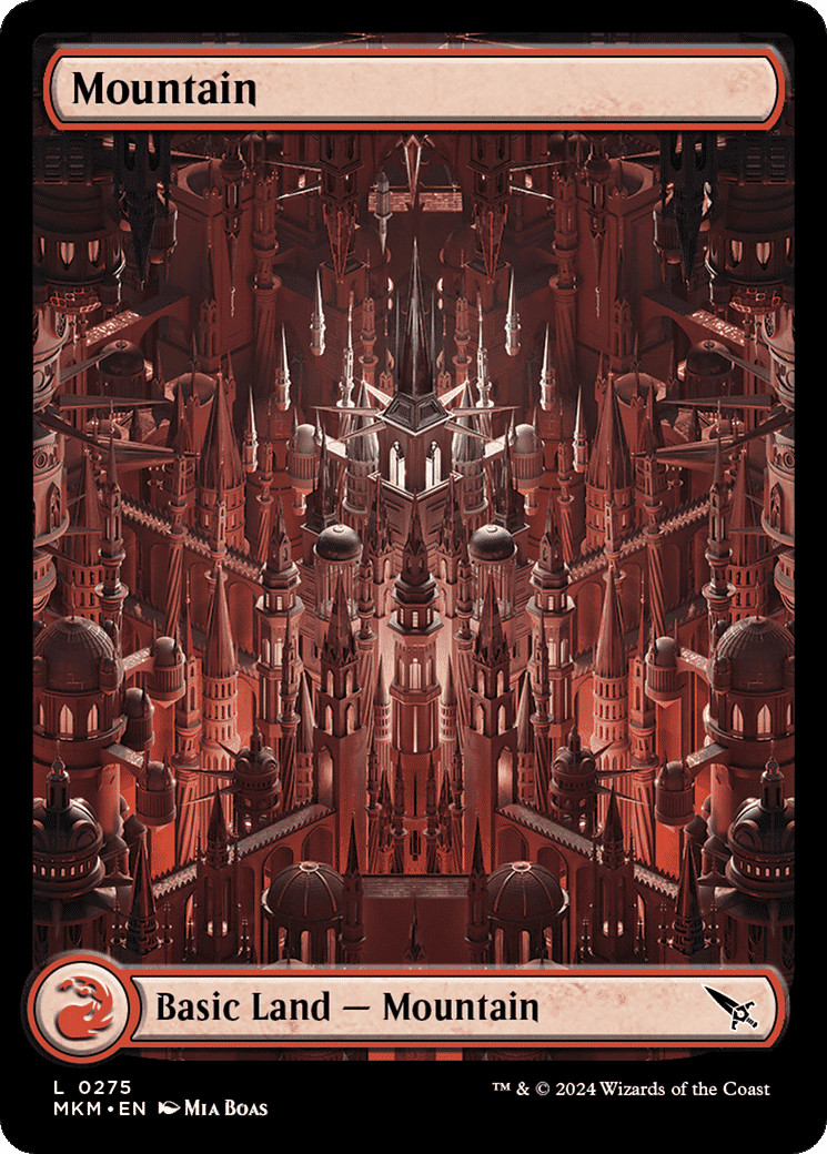 Mountain — Murders at Karlov Manor — Magic: The Gathering