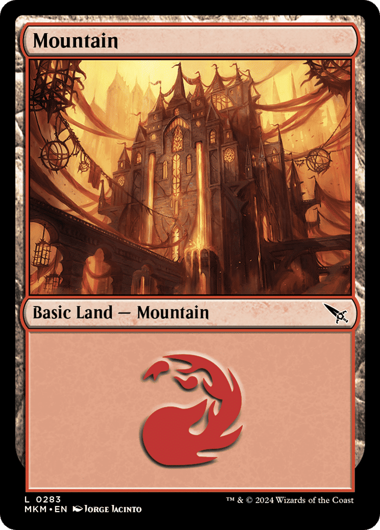Mountain — Murders at Karlov Manor — Magic: The Gathering