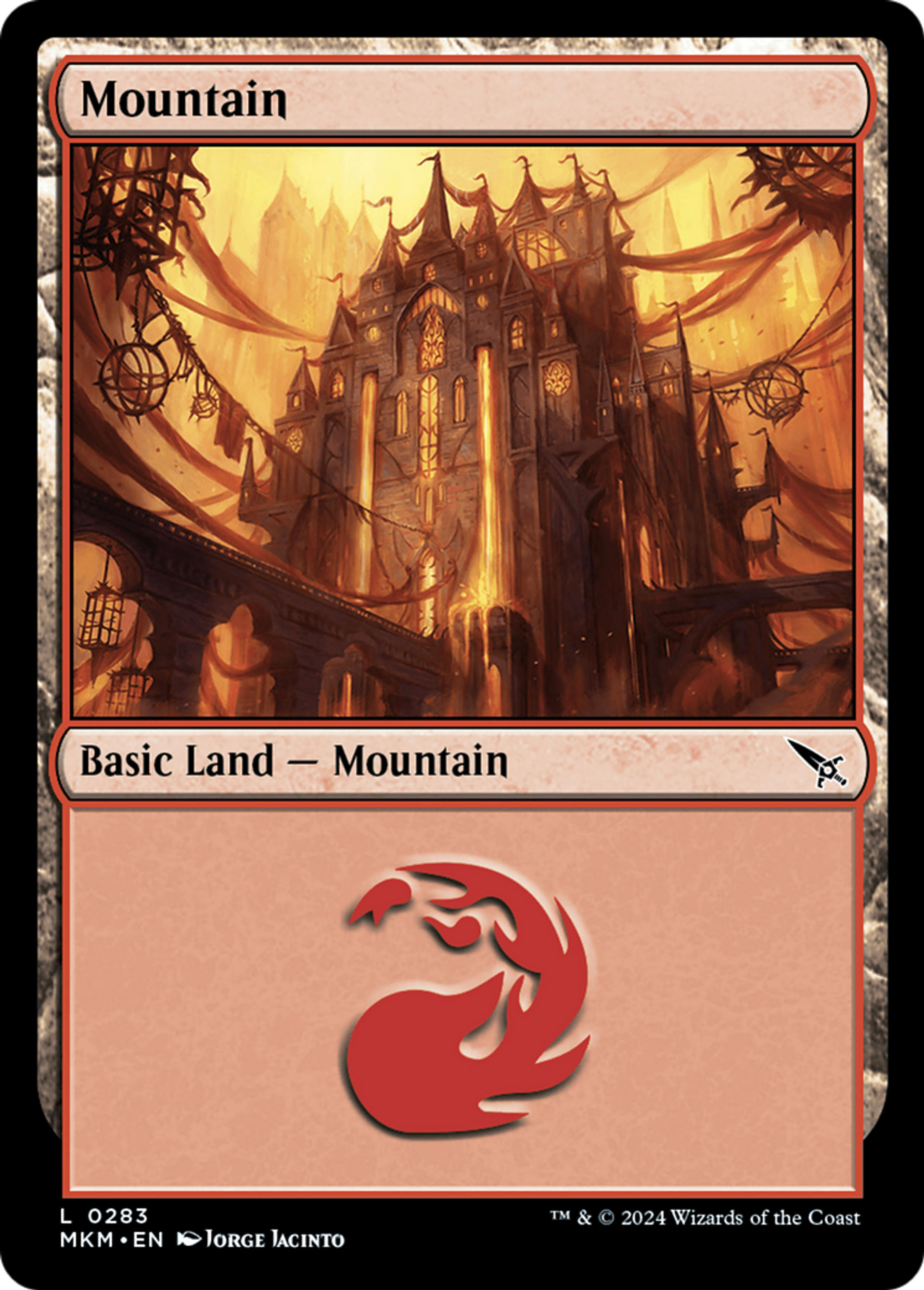 Mountain — Murders at Karlov Manor — Magic: The Gathering
