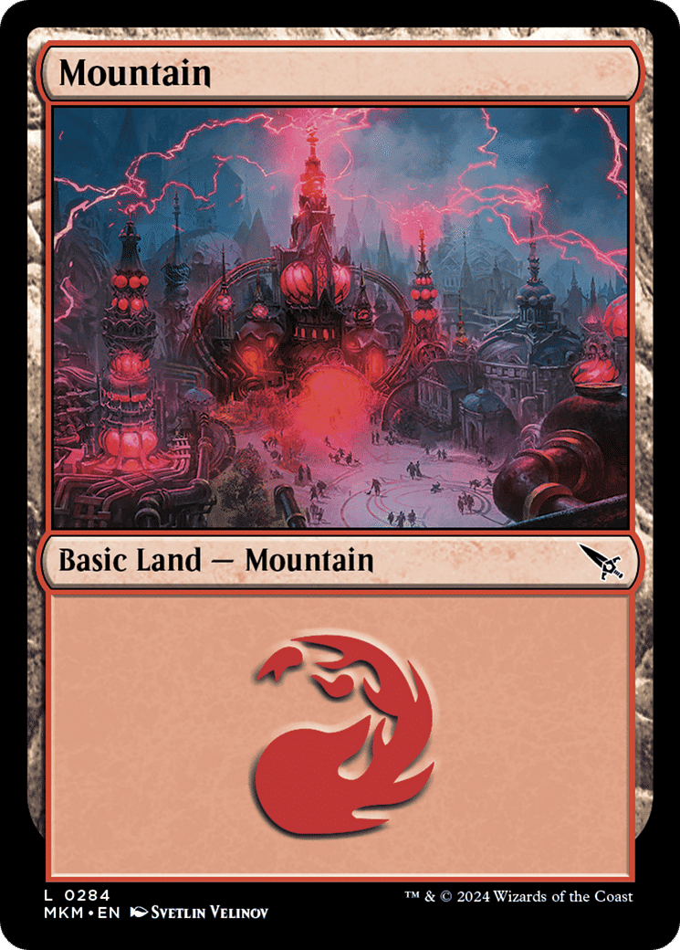 Mountain — Murders at Karlov Manor — Magic: The Gathering