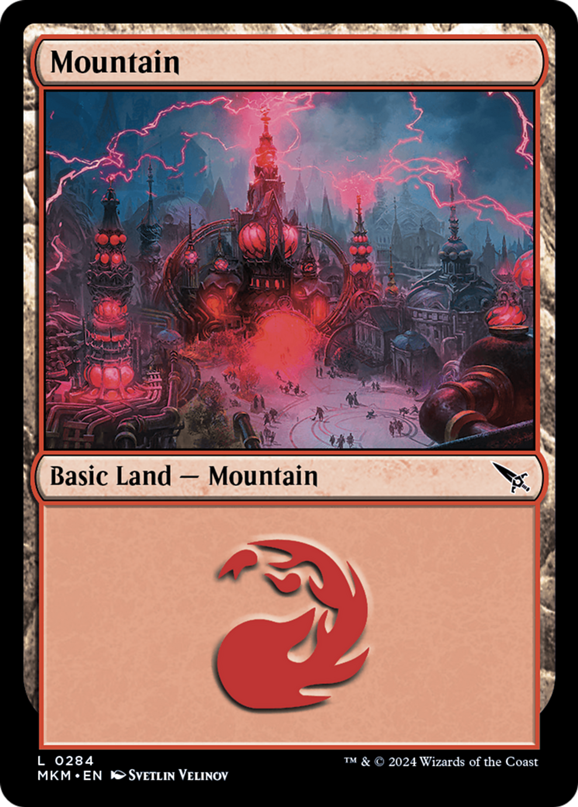 Mountain — Murders at Karlov Manor — Magic: The Gathering