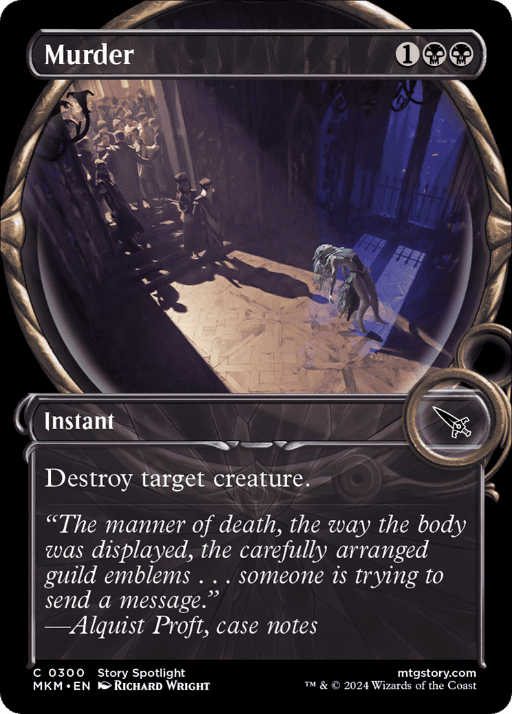 Murder — Murders at Karlov Manor — Magic: The Gathering