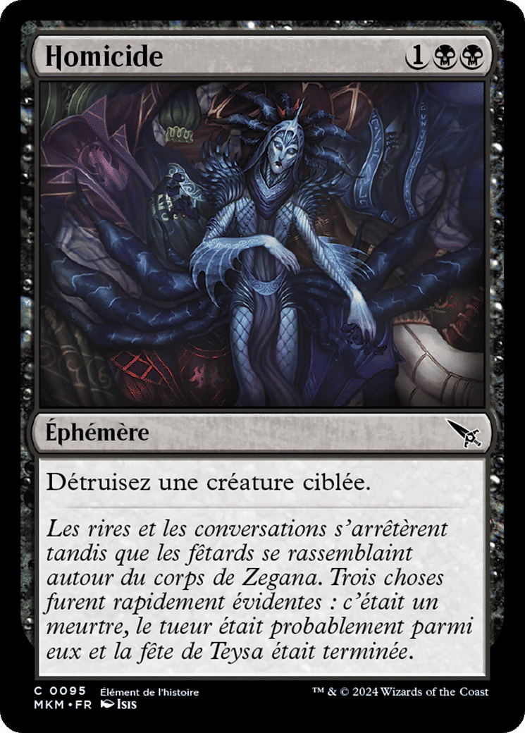 Homicide — Murders at Karlov Manor — Magic: The Gathering