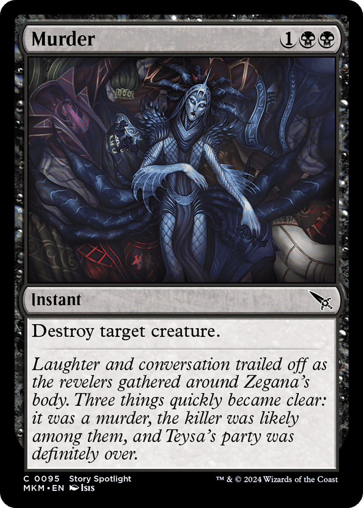 Murder — Murders at Karlov Manor — Magic: The Gathering