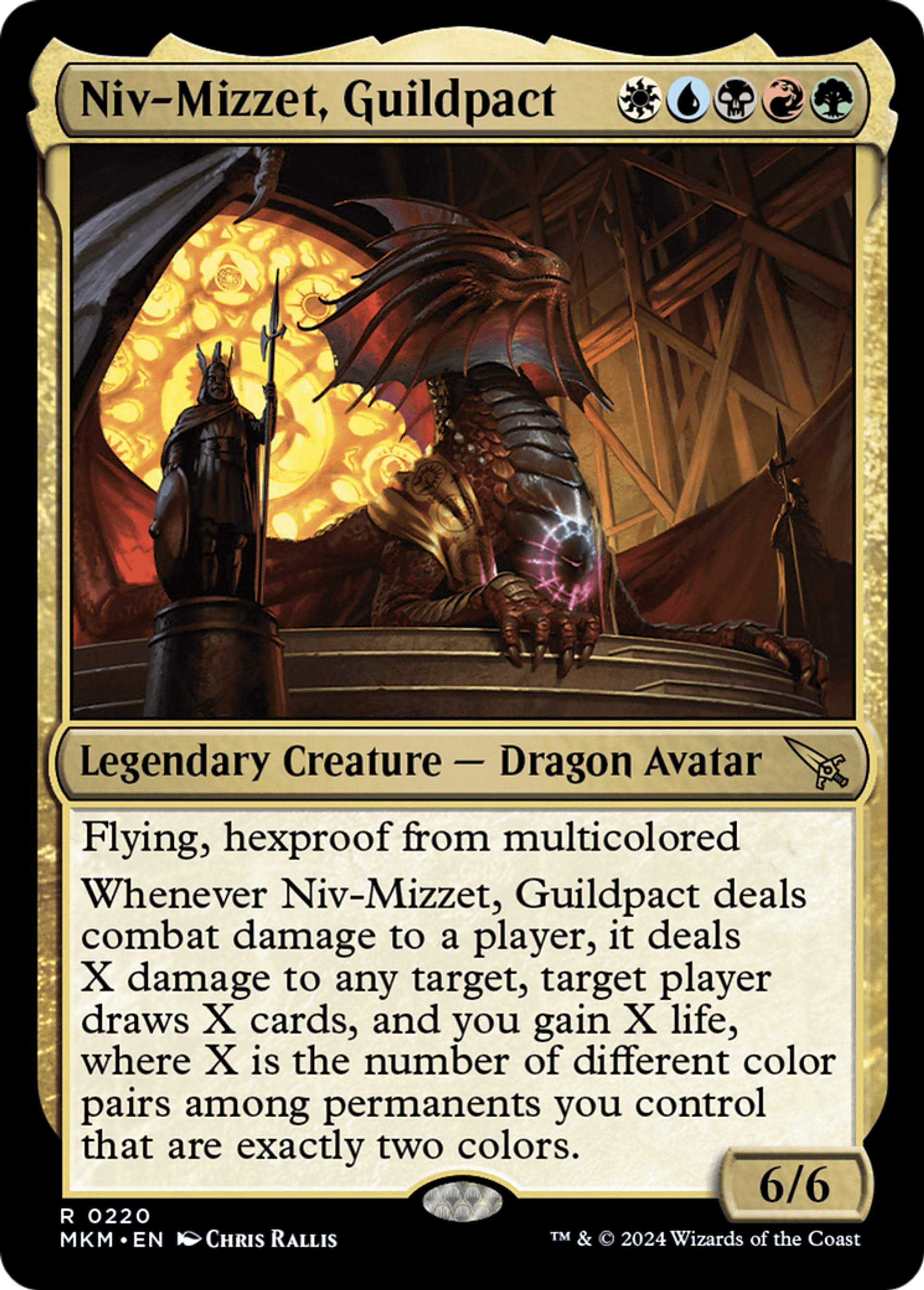 Niv-Mizzet, Guildpact — Murders at Karlov Manor — Magic: The Gathering