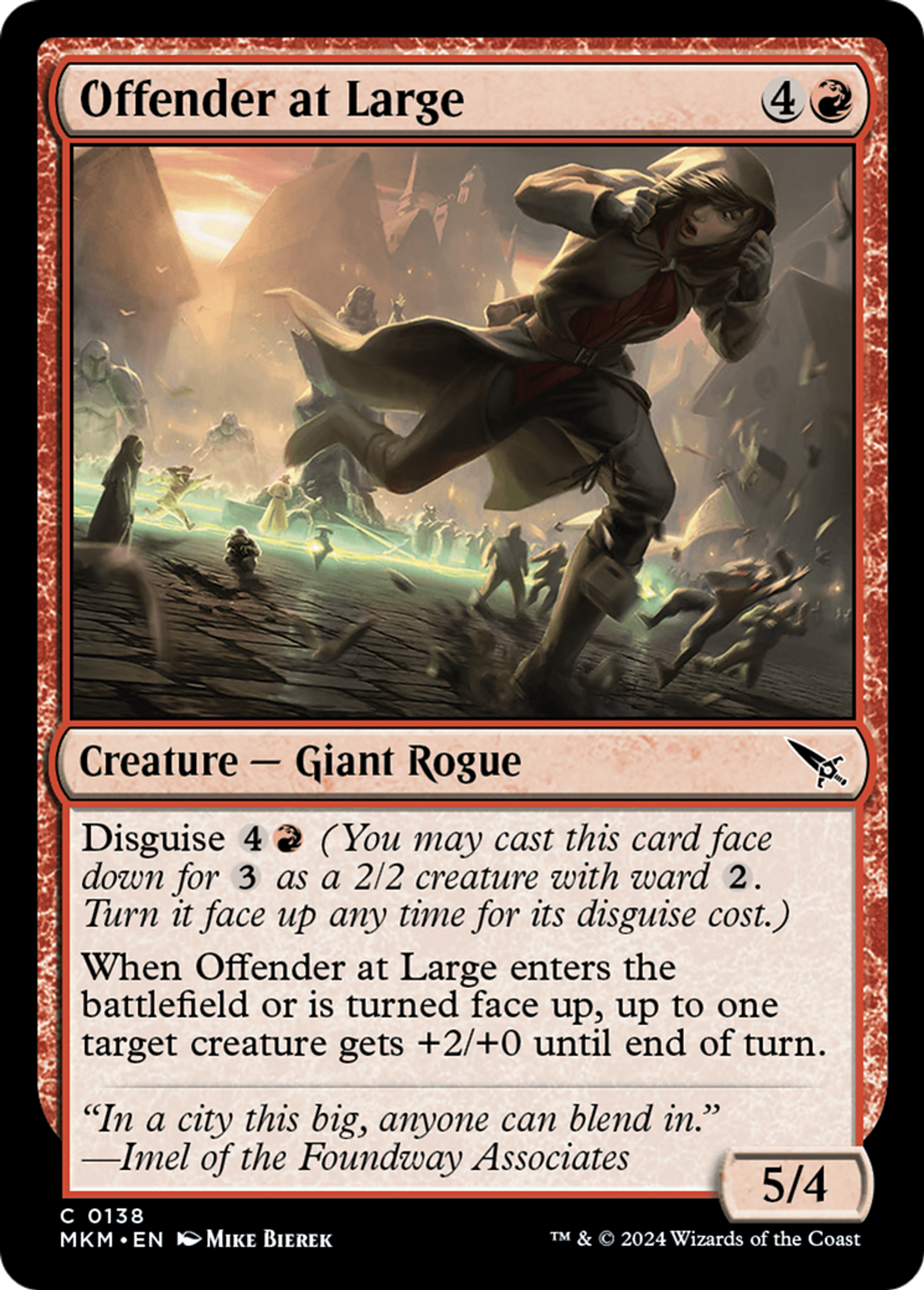 Offender at Large — Murders at Karlov Manor — Magic: The Gathering