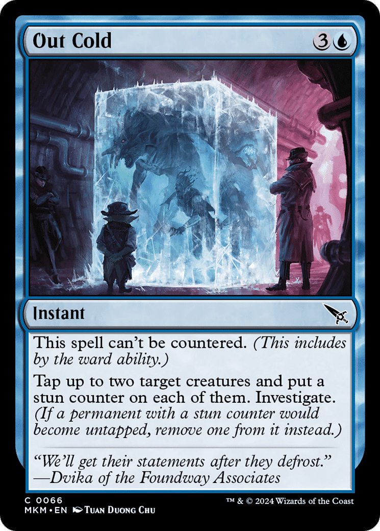 Out Cold — Murders at Karlov Manor — Magic: The Gathering