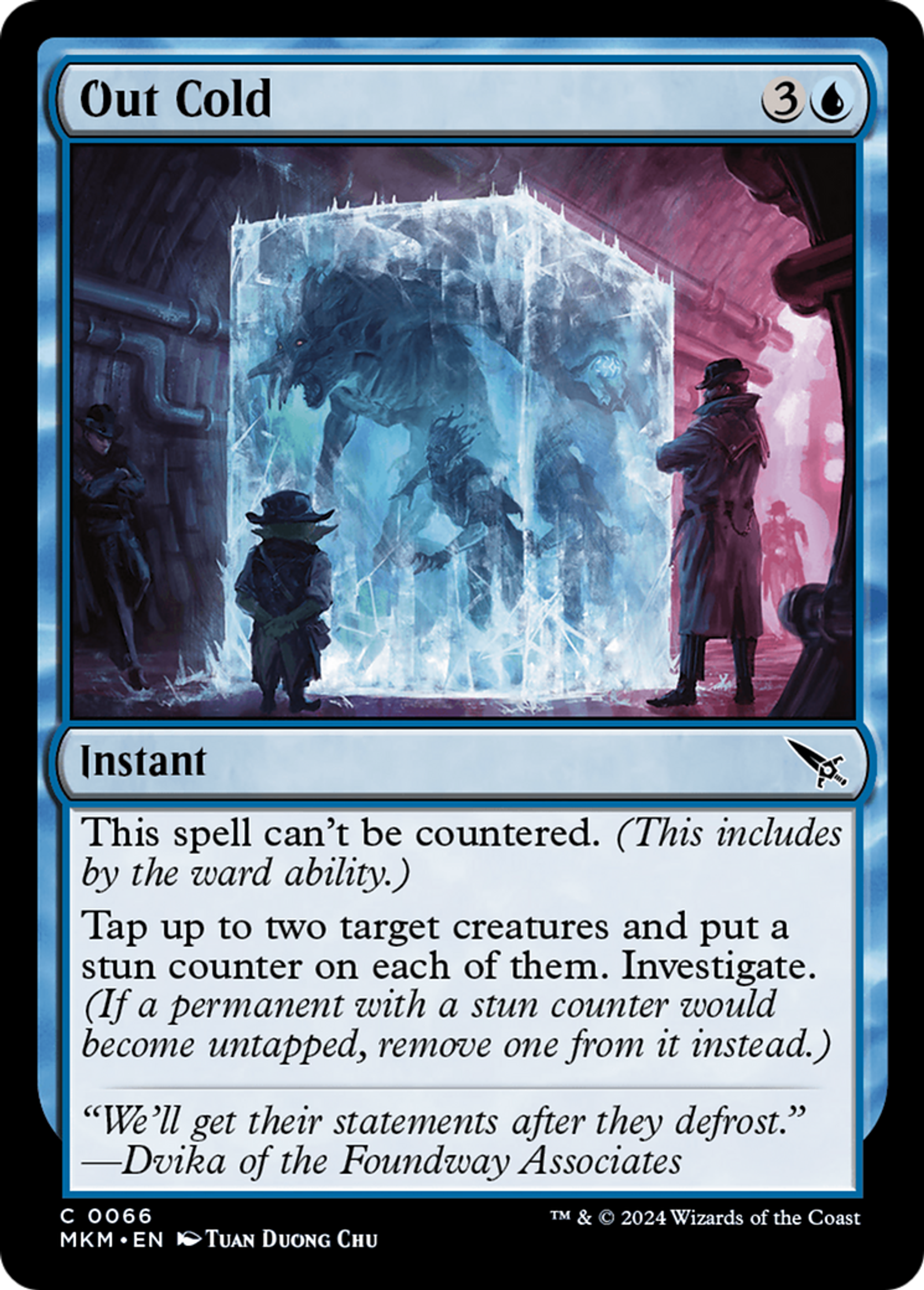 Out Cold — Murders at Karlov Manor — Magic: The Gathering