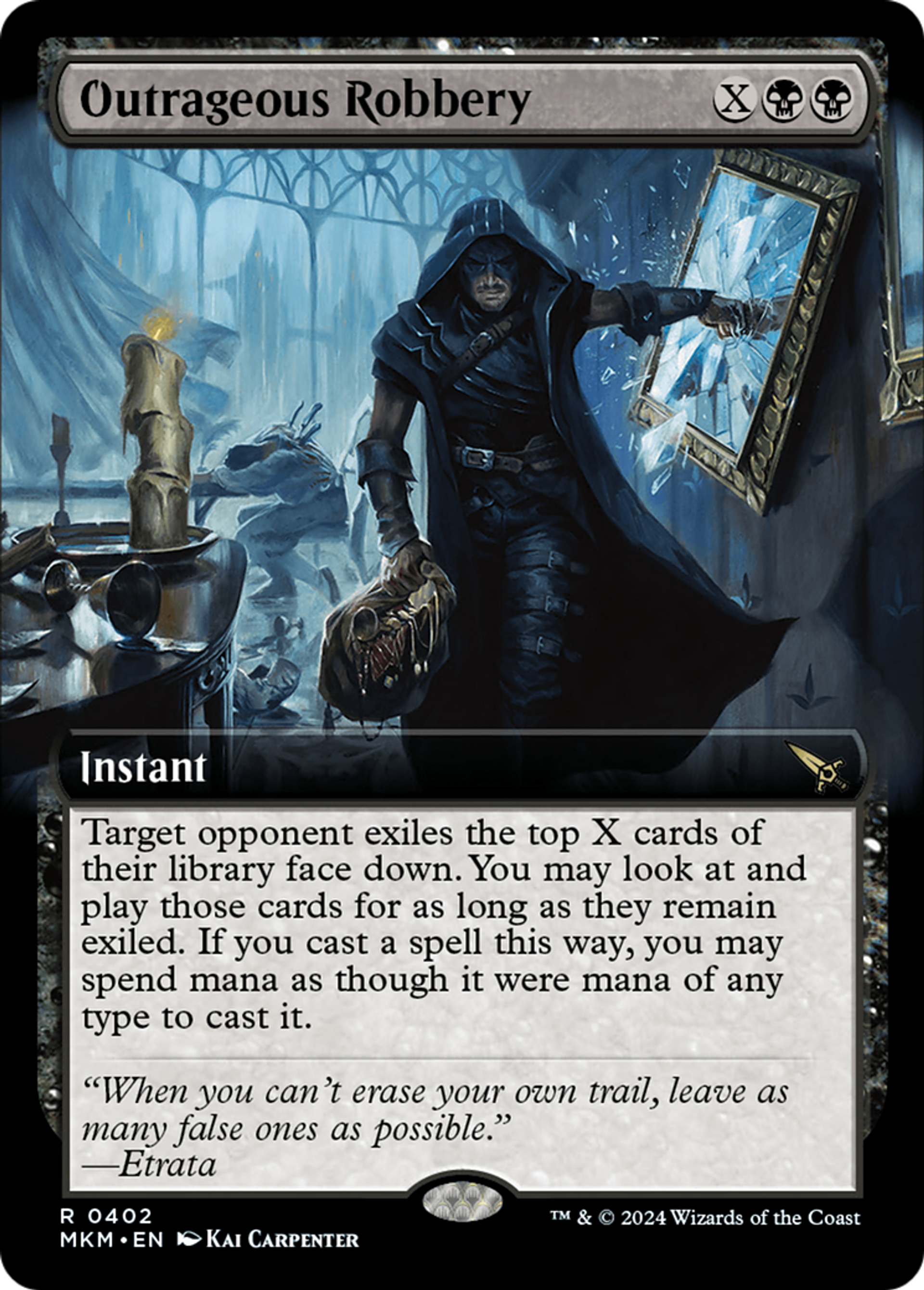 Outrageous Robbery — Murders at Karlov Manor — Magic: The Gathering