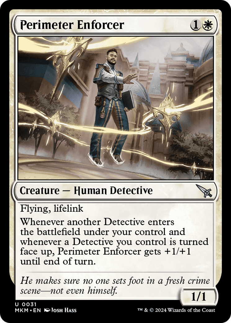 Perimeter Enforcer — Murders at Karlov Manor — Magic: The Gathering