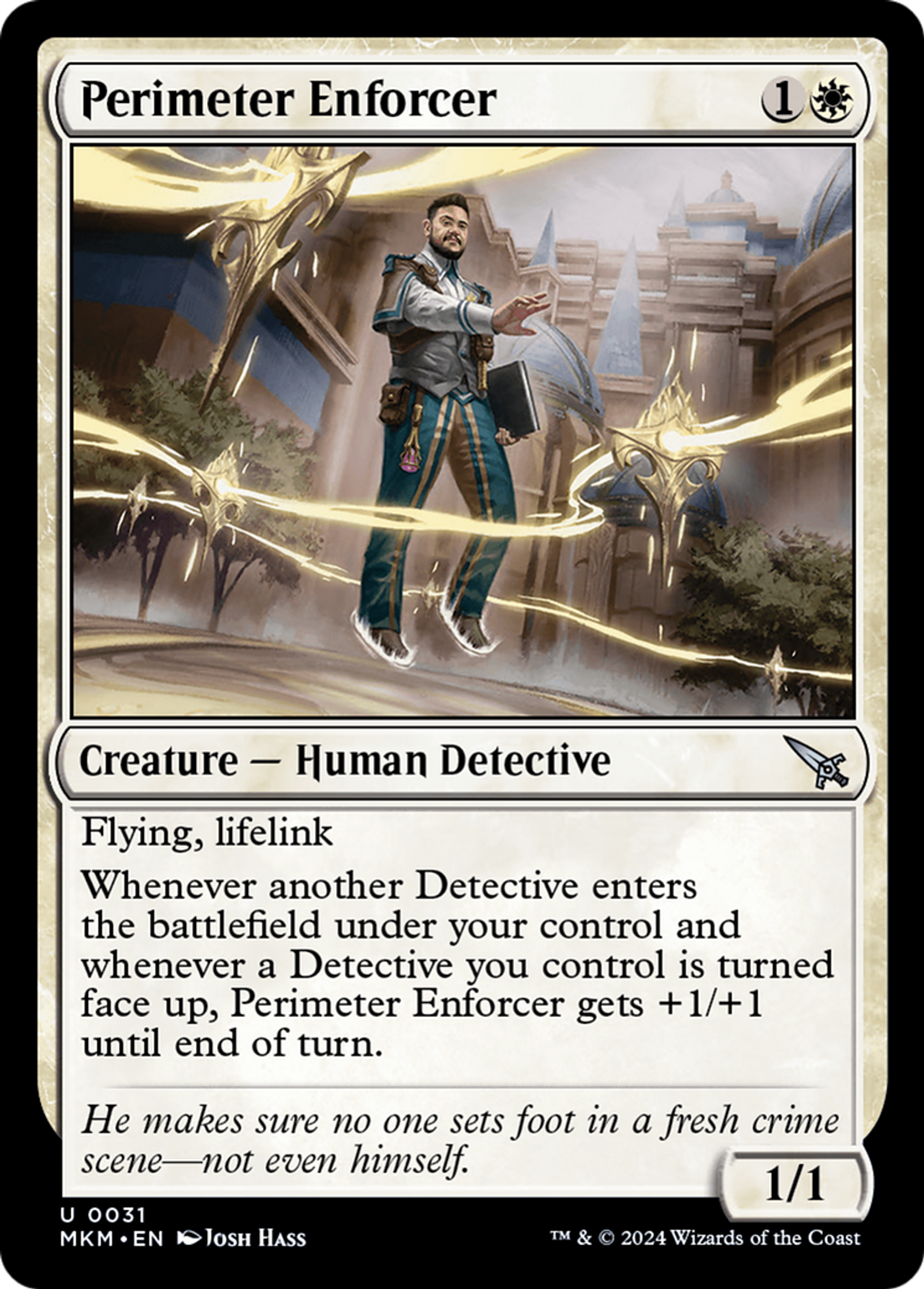 Perimeter Enforcer — Murders at Karlov Manor — Magic: The Gathering
