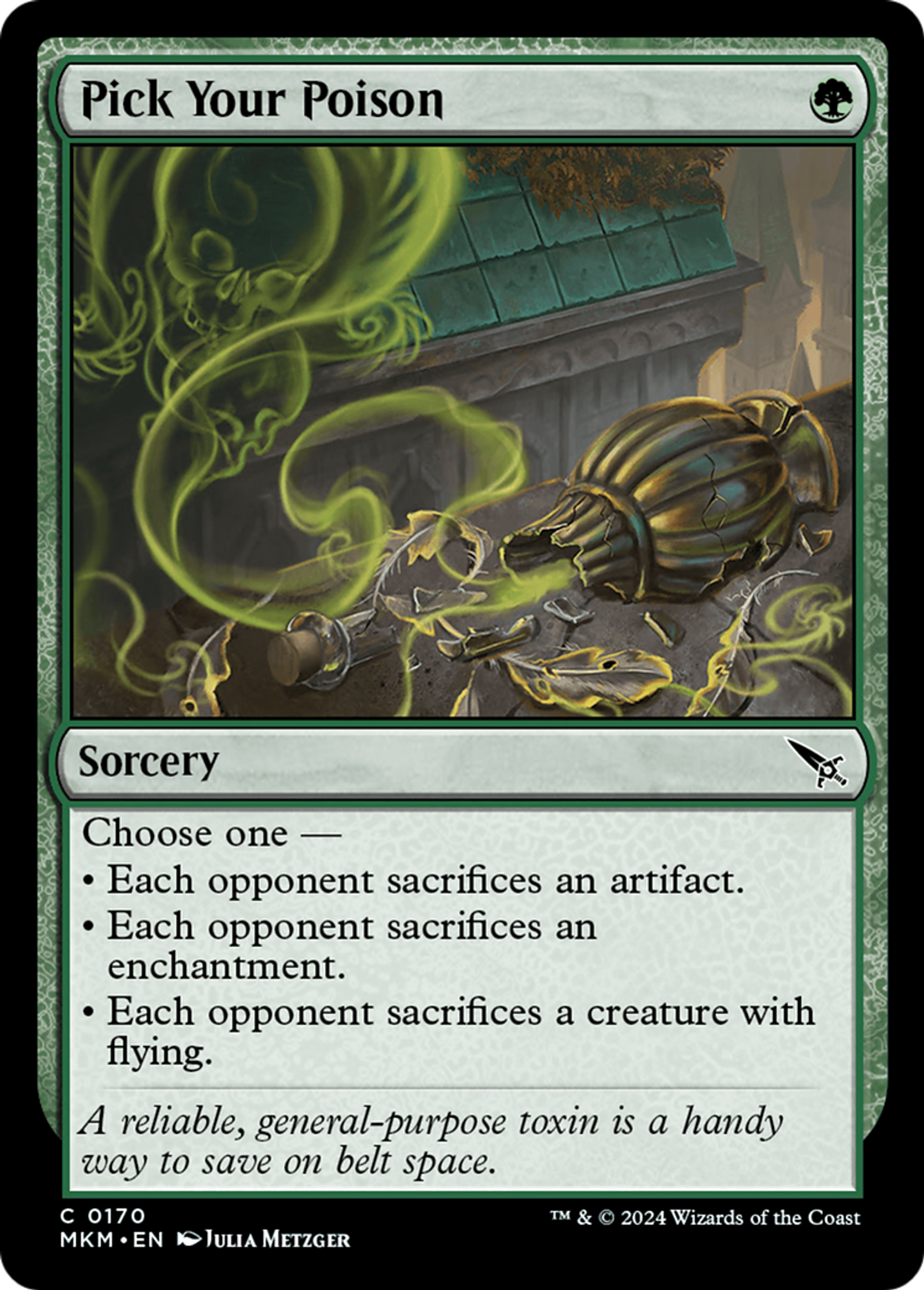 Choisissez votre poison — Murders at Karlov Manor — Magic: The Gathering