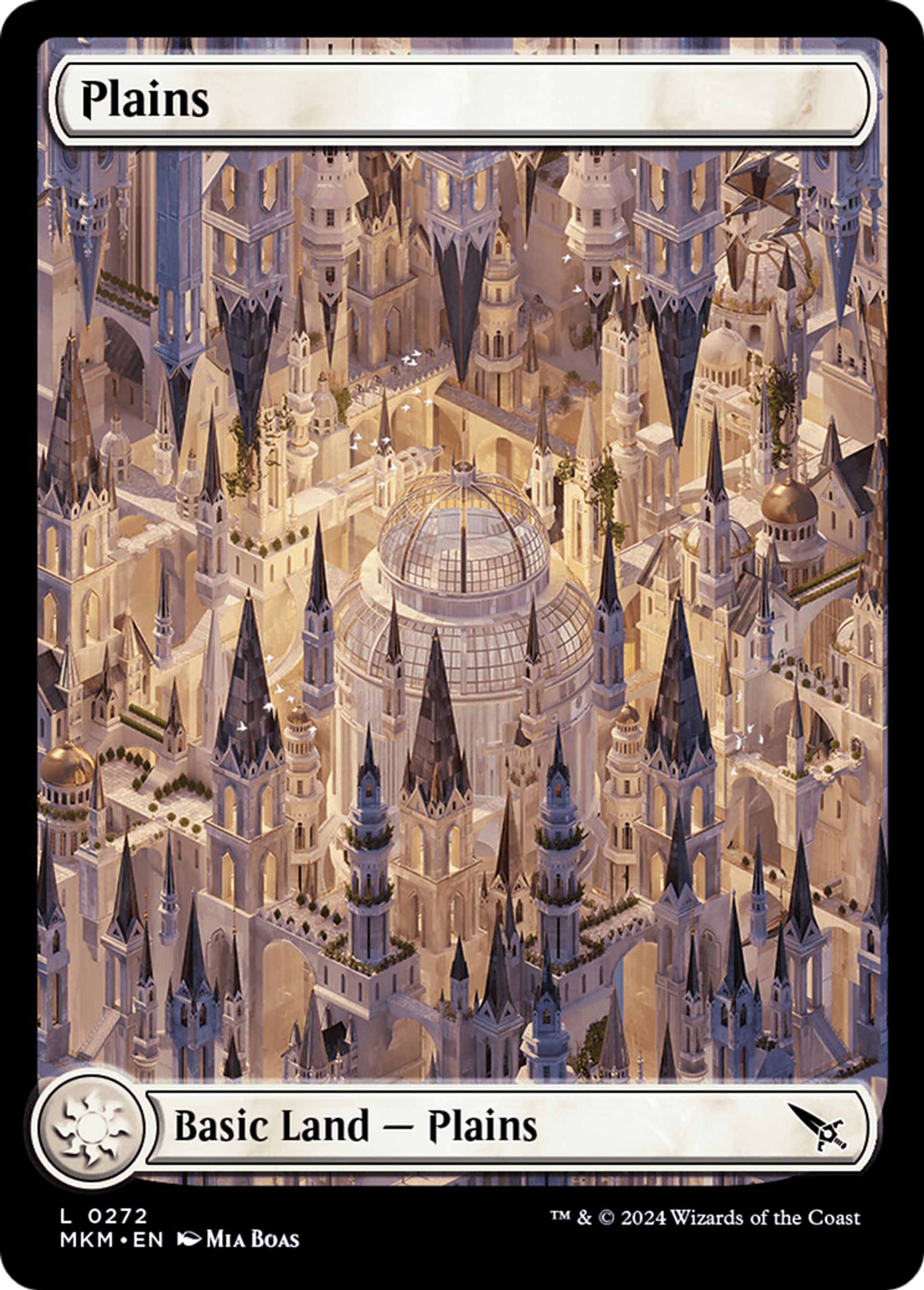 Plains — Murders at Karlov Manor — Magic: The Gathering