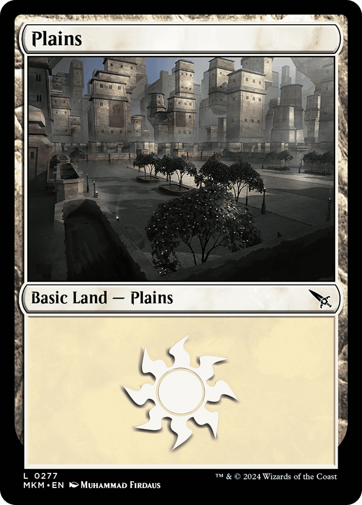 Plains — Murders at Karlov Manor — Magic: The Gathering