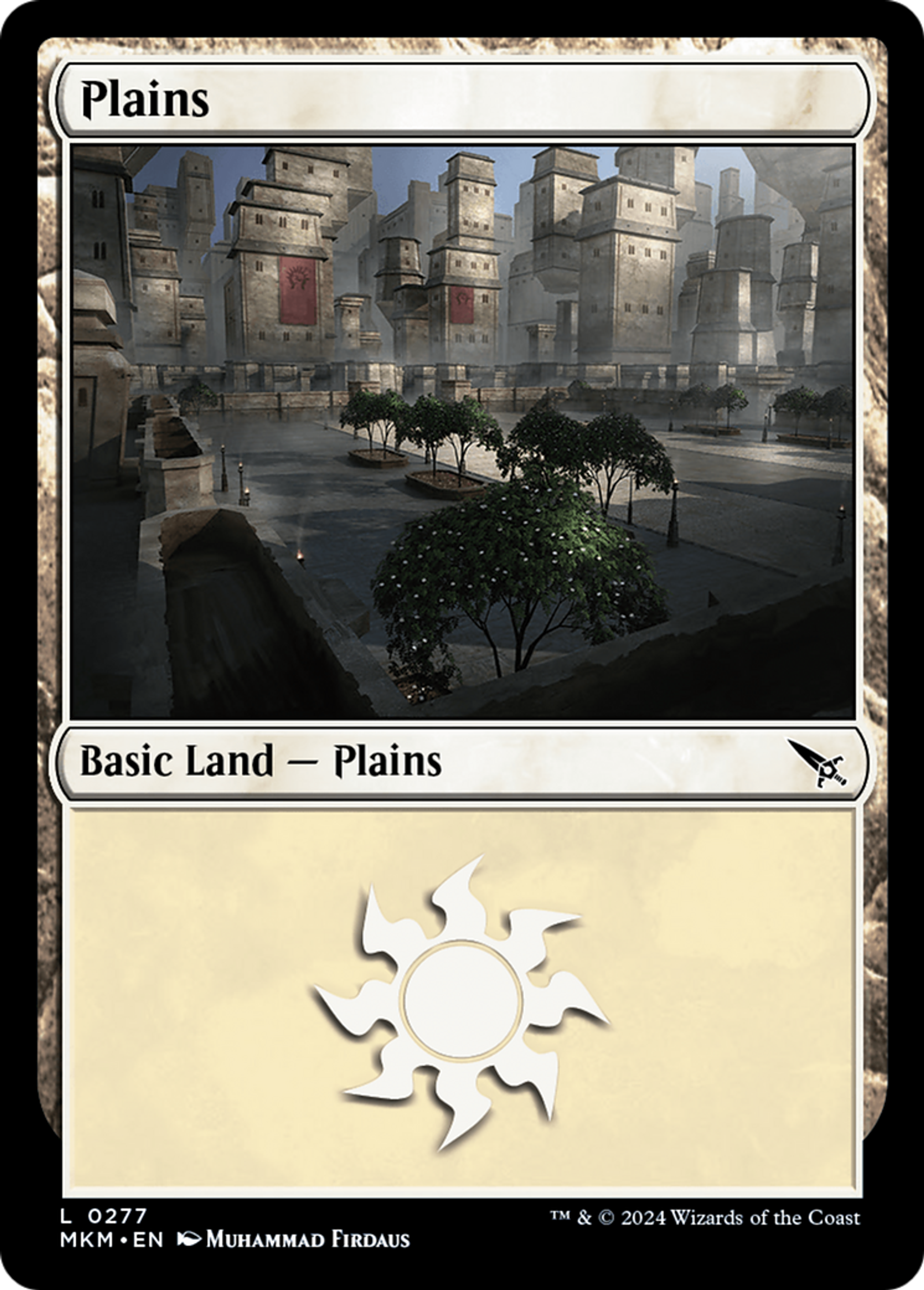 Plains — Murders at Karlov Manor — Magic: The Gathering