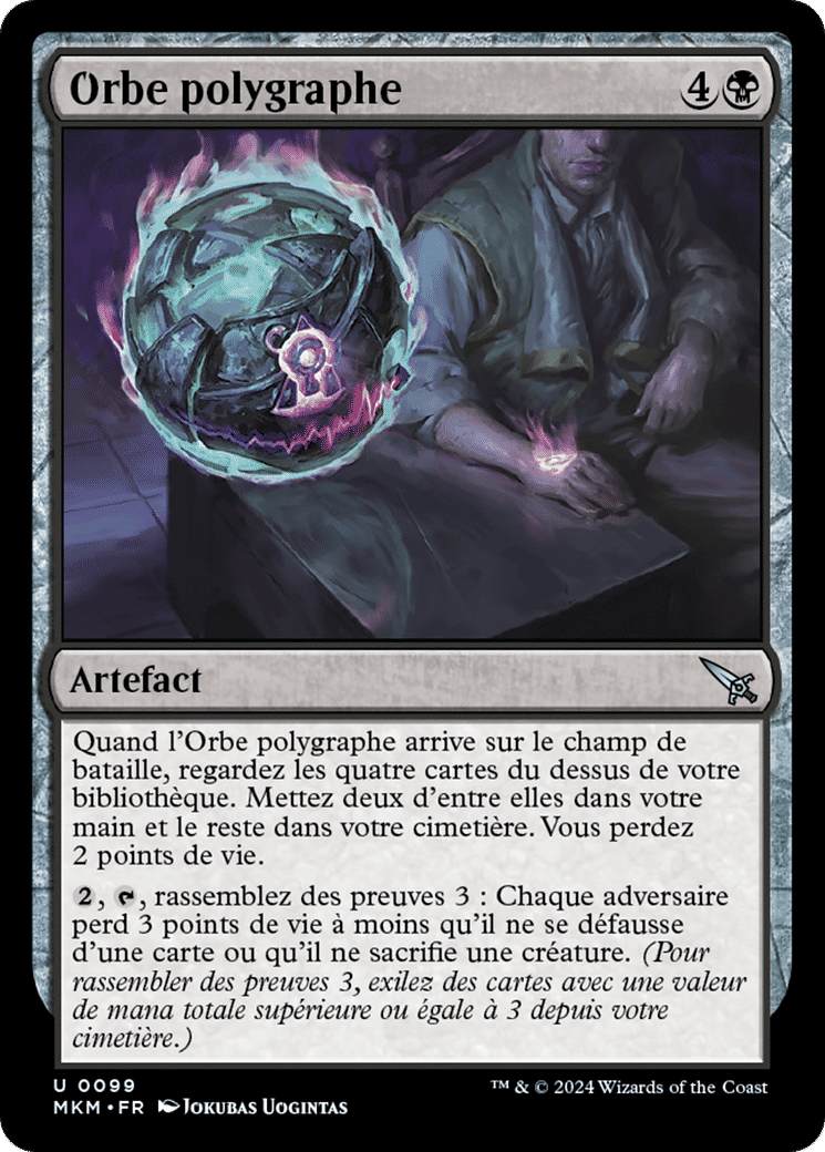 Orbe polygraphe — Murders at Karlov Manor — Magic: The Gathering
