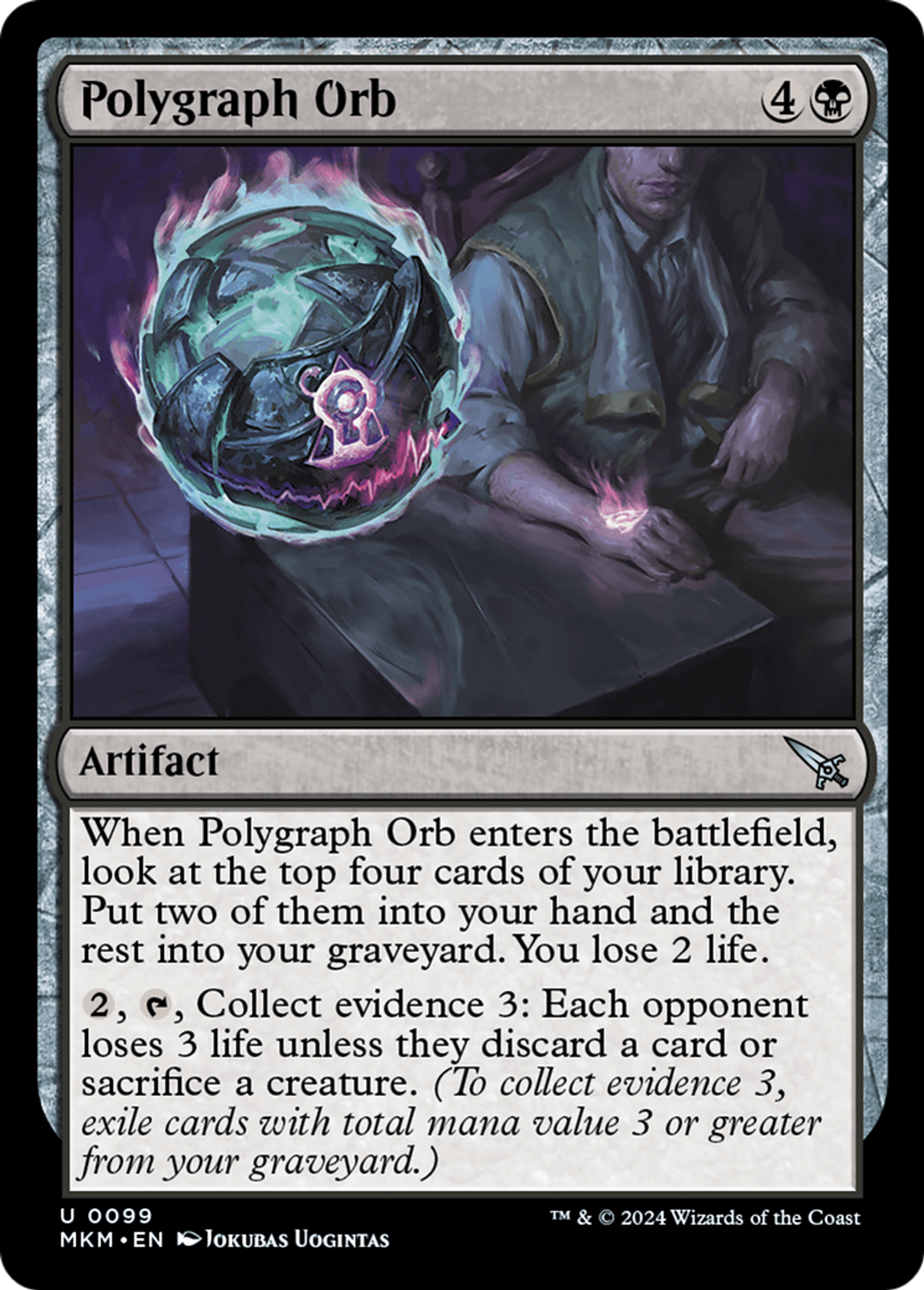 Polygraph Orb — Murders at Karlov Manor — Magic: The Gathering