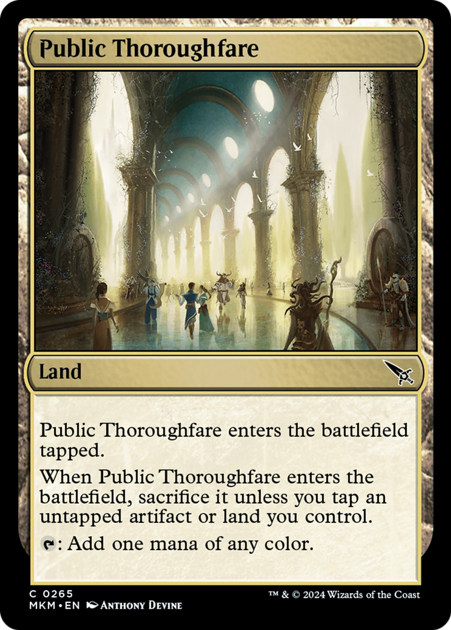 Public Thoroughfare — Murders at Karlov Manor — Magic: The Gathering
