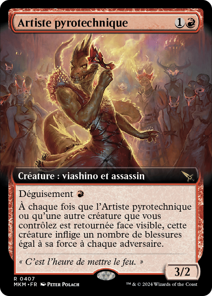 Artiste pyrotechnique — Murders at Karlov Manor — Magic: The Gathering