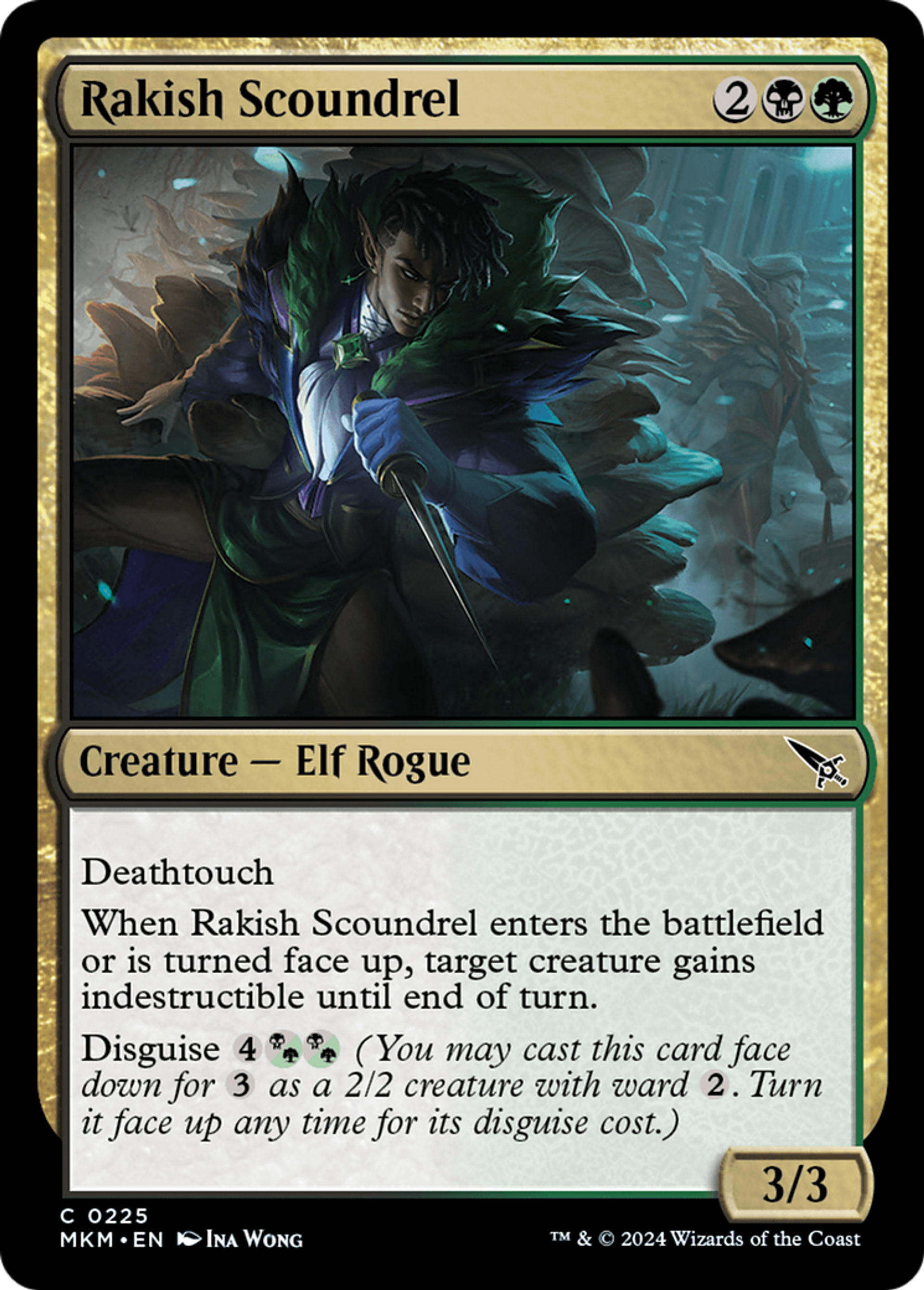 Rakish Scoundrel — Murders at Karlov Manor — Magic: The Gathering