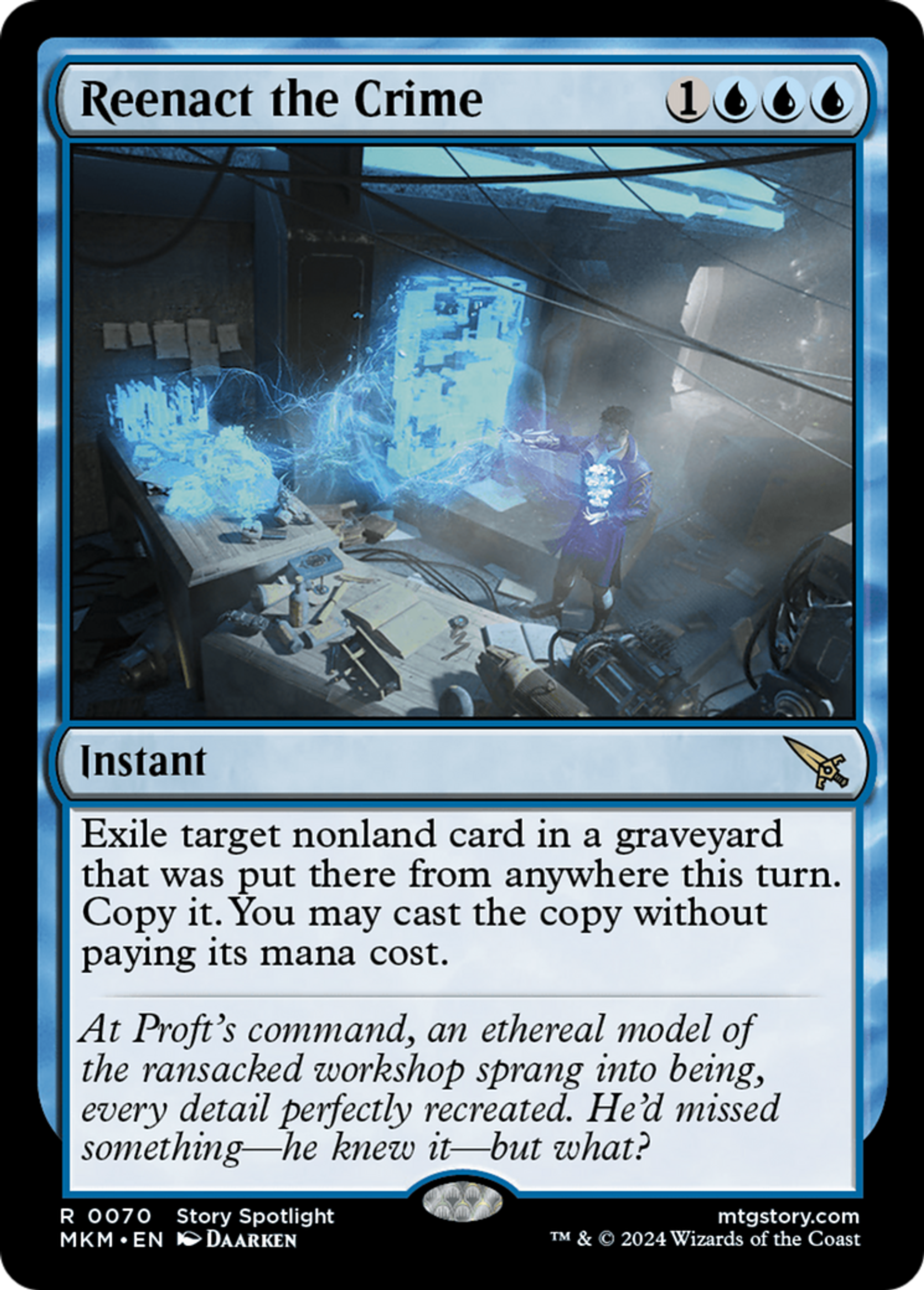 Reenact the Crime — Murders at Karlov Manor — Magic: The Gathering