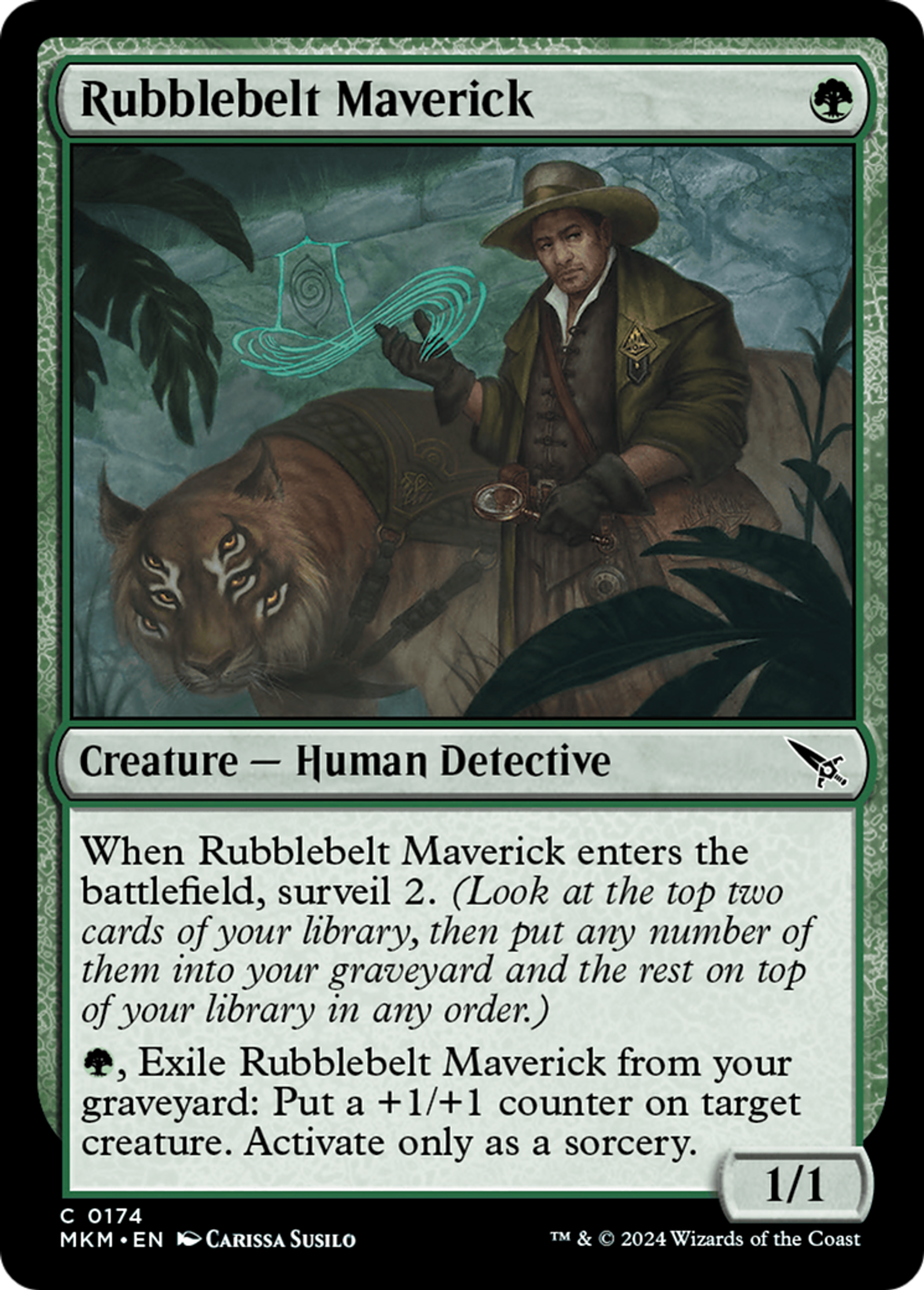 Rubblebelt Maverick — Murders at Karlov Manor — Magic: The Gathering