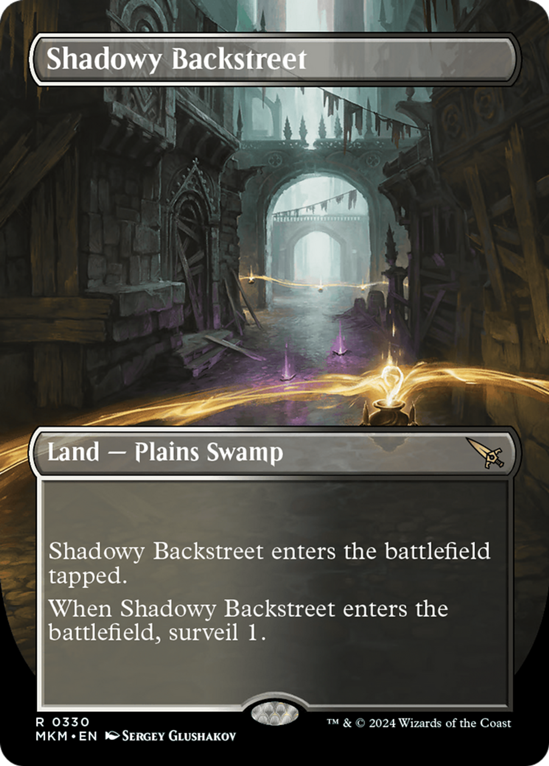 Shadowy Backstreet — Murders at Karlov Manor — Magic: The Gathering