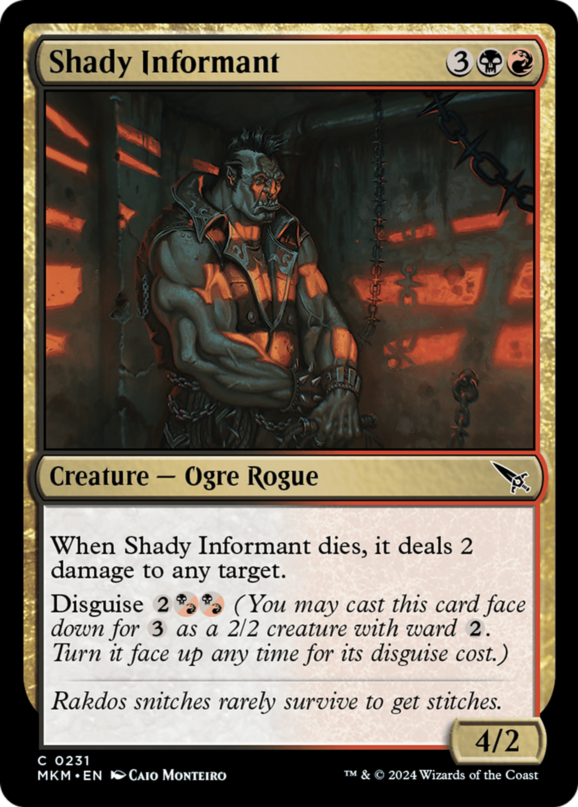 Shady Informant — Murders at Karlov Manor — Magic: The Gathering