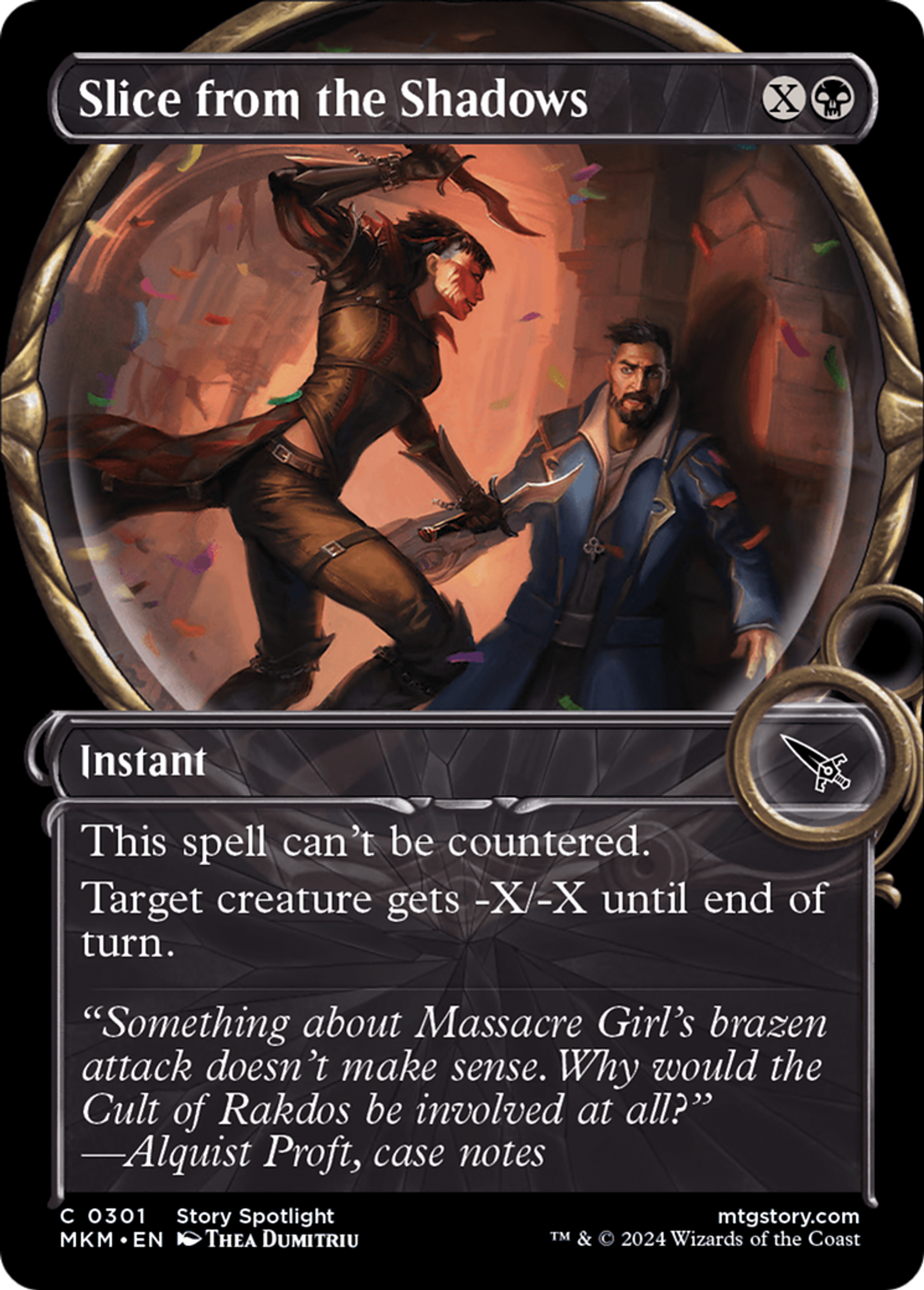Slice from the Shadows — Murders at Karlov Manor — Magic: The Gathering
