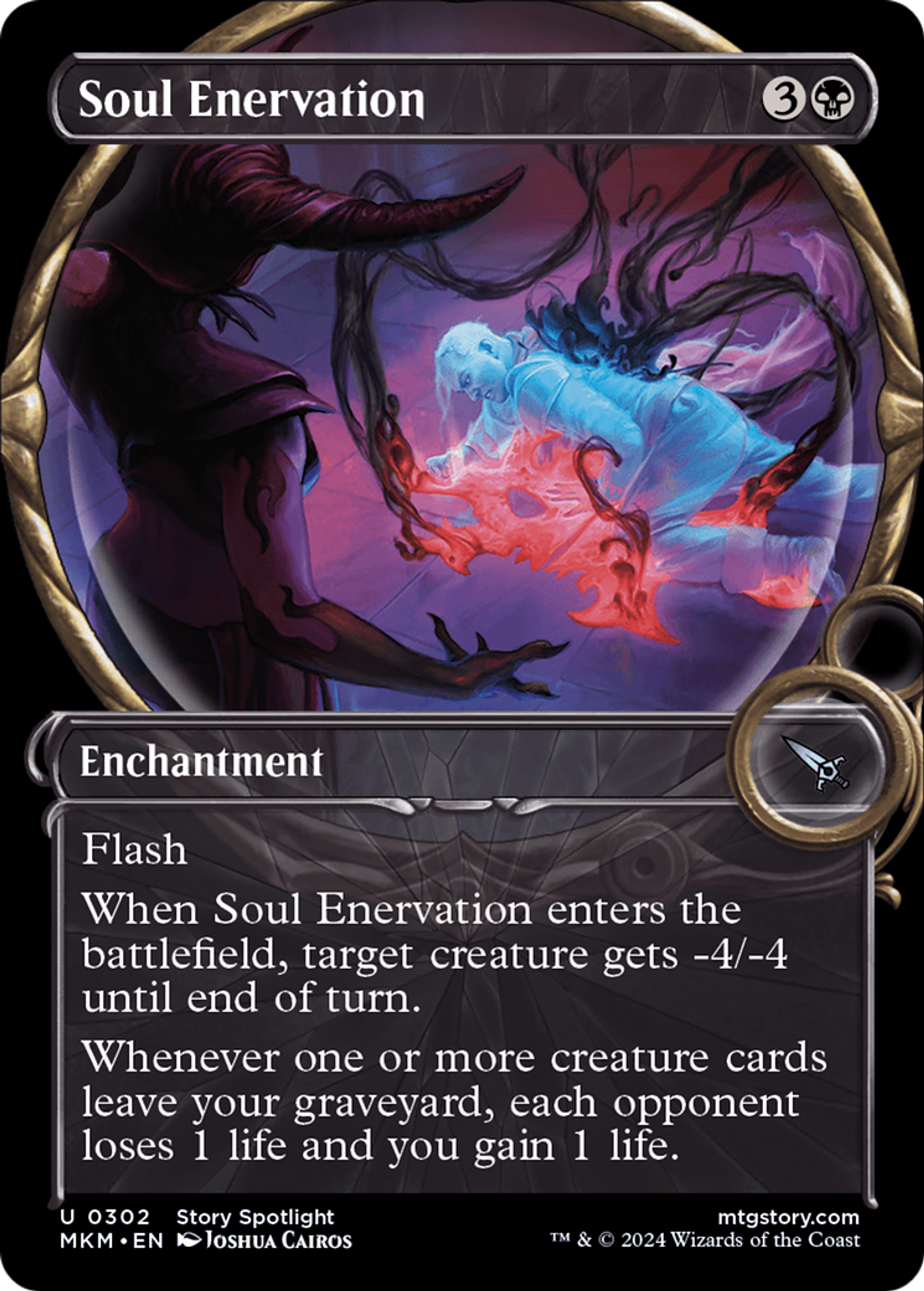 Soul Enervation — Murders at Karlov Manor — Magic: The Gathering