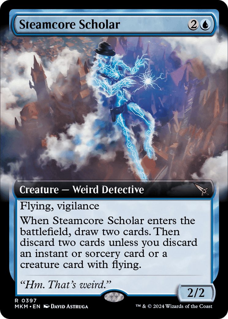 Steamcore Scholar — Murders at Karlov Manor — Magic: The Gathering