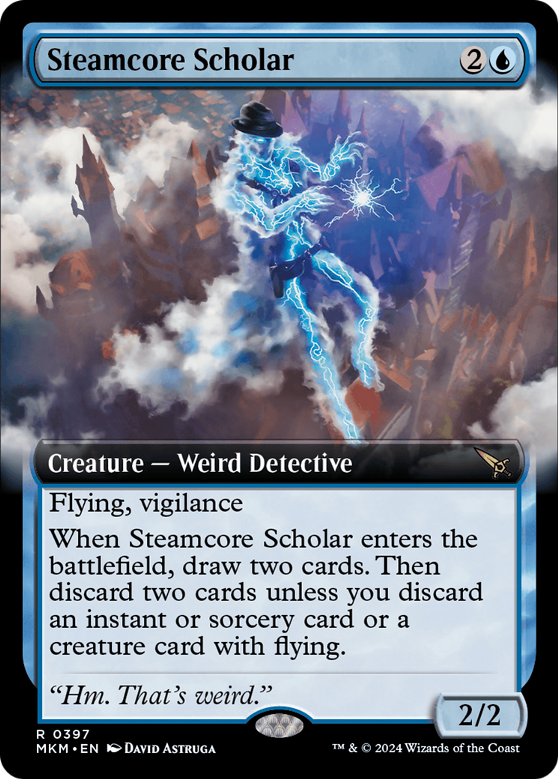 Steamcore Scholar — Murders at Karlov Manor — Magic: The Gathering