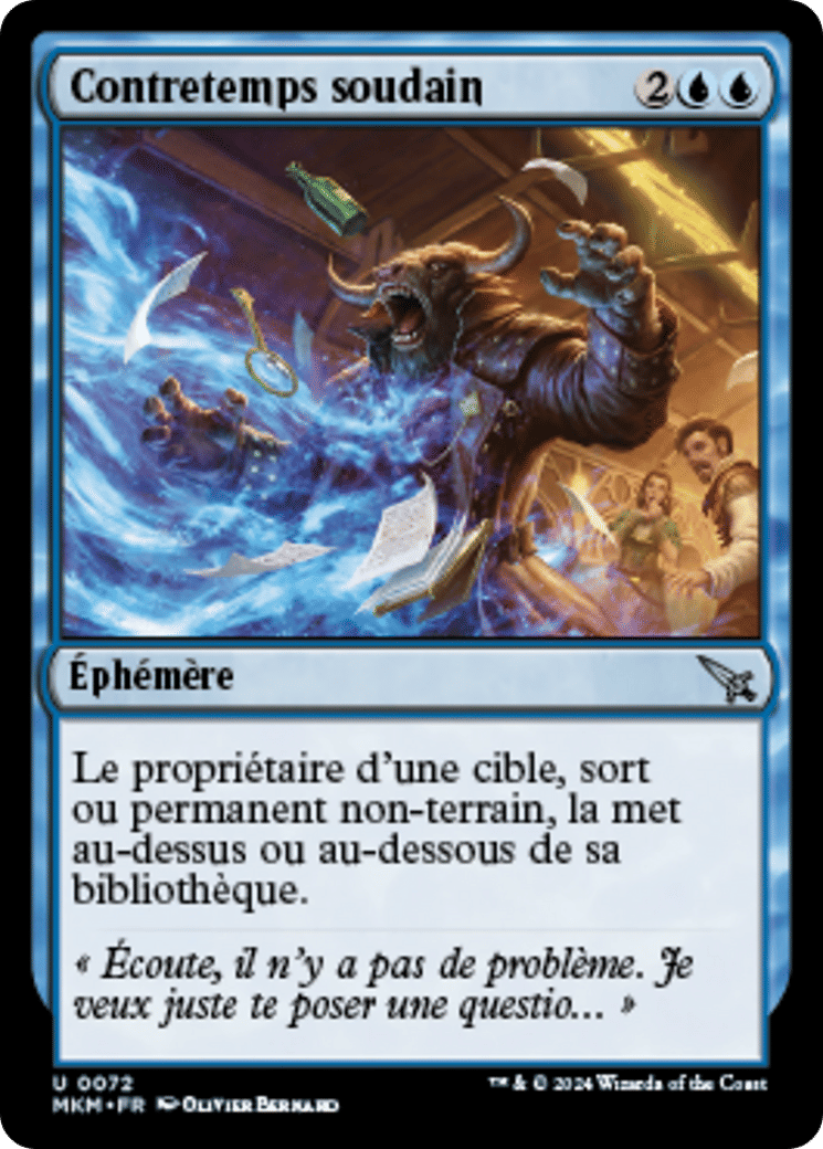 Contretemps soudain — Murders at Karlov Manor — Magic: The Gathering