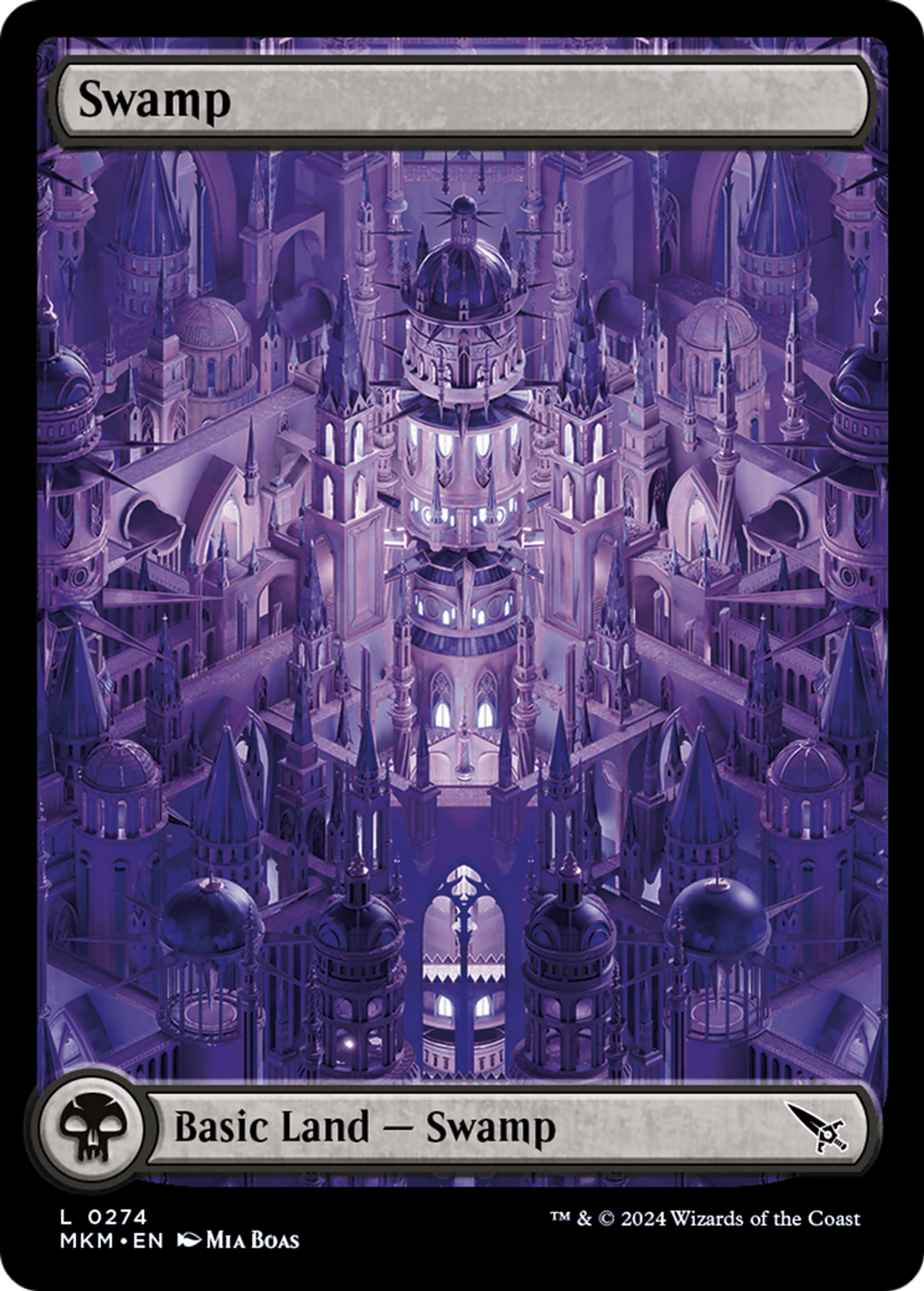 Swamp — Murders at Karlov Manor — Magic: The Gathering
